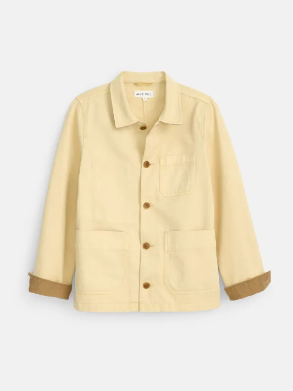 Britt Work Jacket in Herringbone sold by Alex Mill