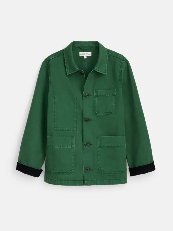 Britt Work Jacket in Herringbone sold by Alex Mill