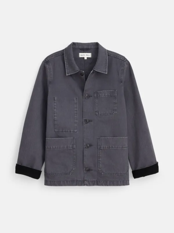 Britt Work Jacket in Herringbone sold by Alex Mill