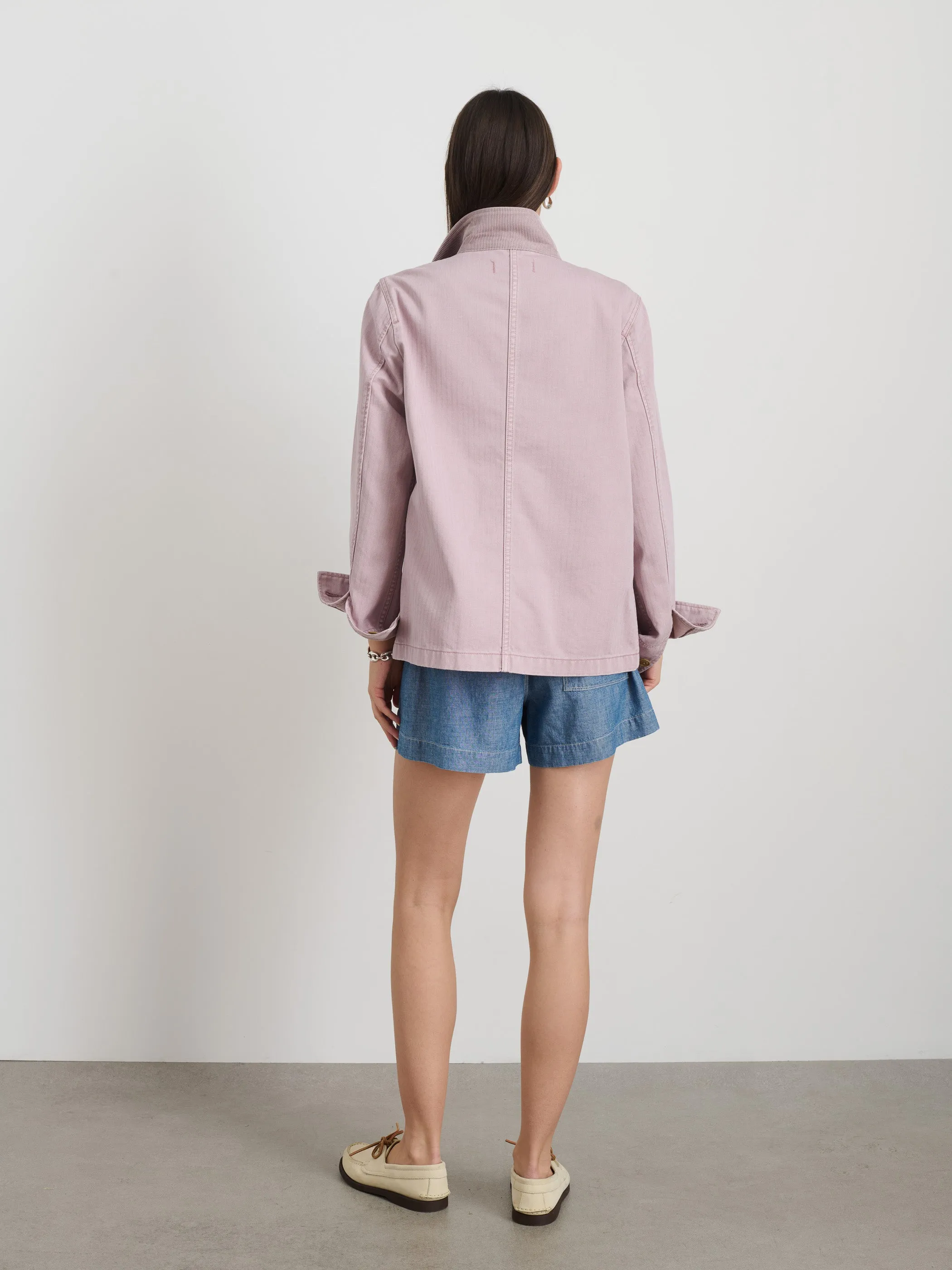 Britt Work Jacket in Herringbone sold by Alex Mill product image thumbnail 5