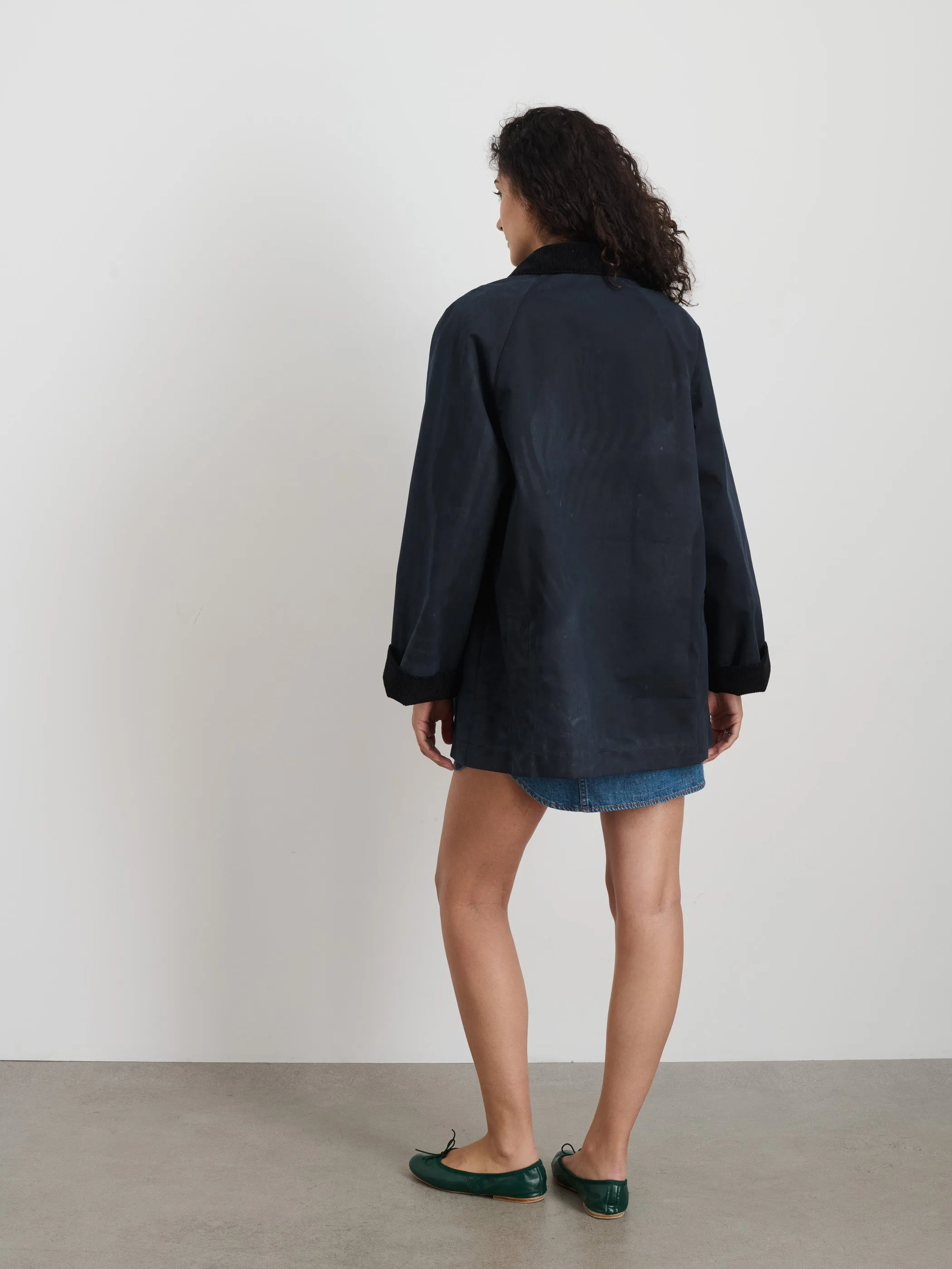 Chiltern Street Jacket In Waxed Cotton sold by Alex Mill product image thumbnail 5