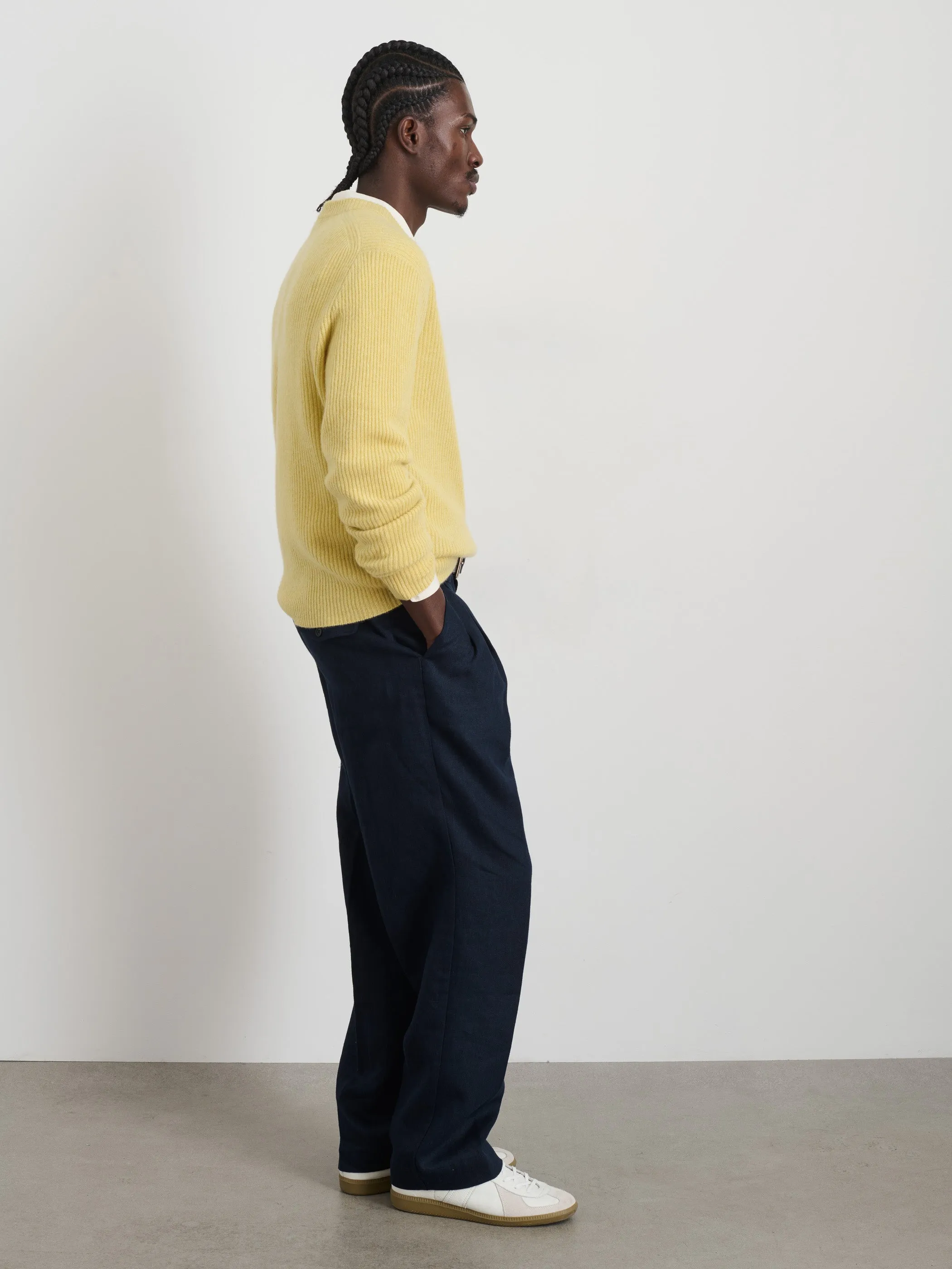 Jordan Sweater In Lightweight Cashmere sold by Alex Mill product image thumbnail 4