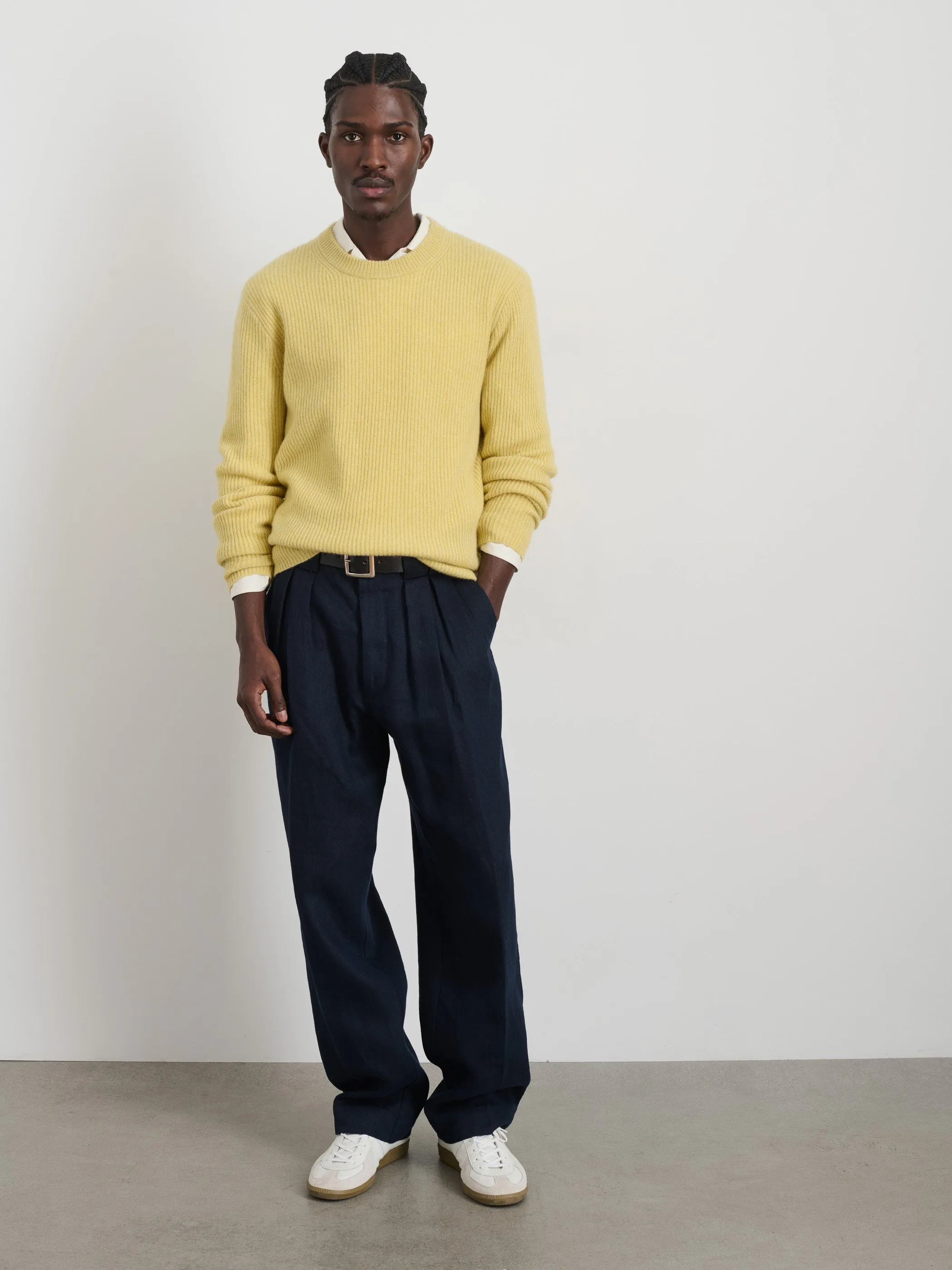 Jordan Sweater In Lightweight Cashmere sold by Alex Mill product image thumbnail 2