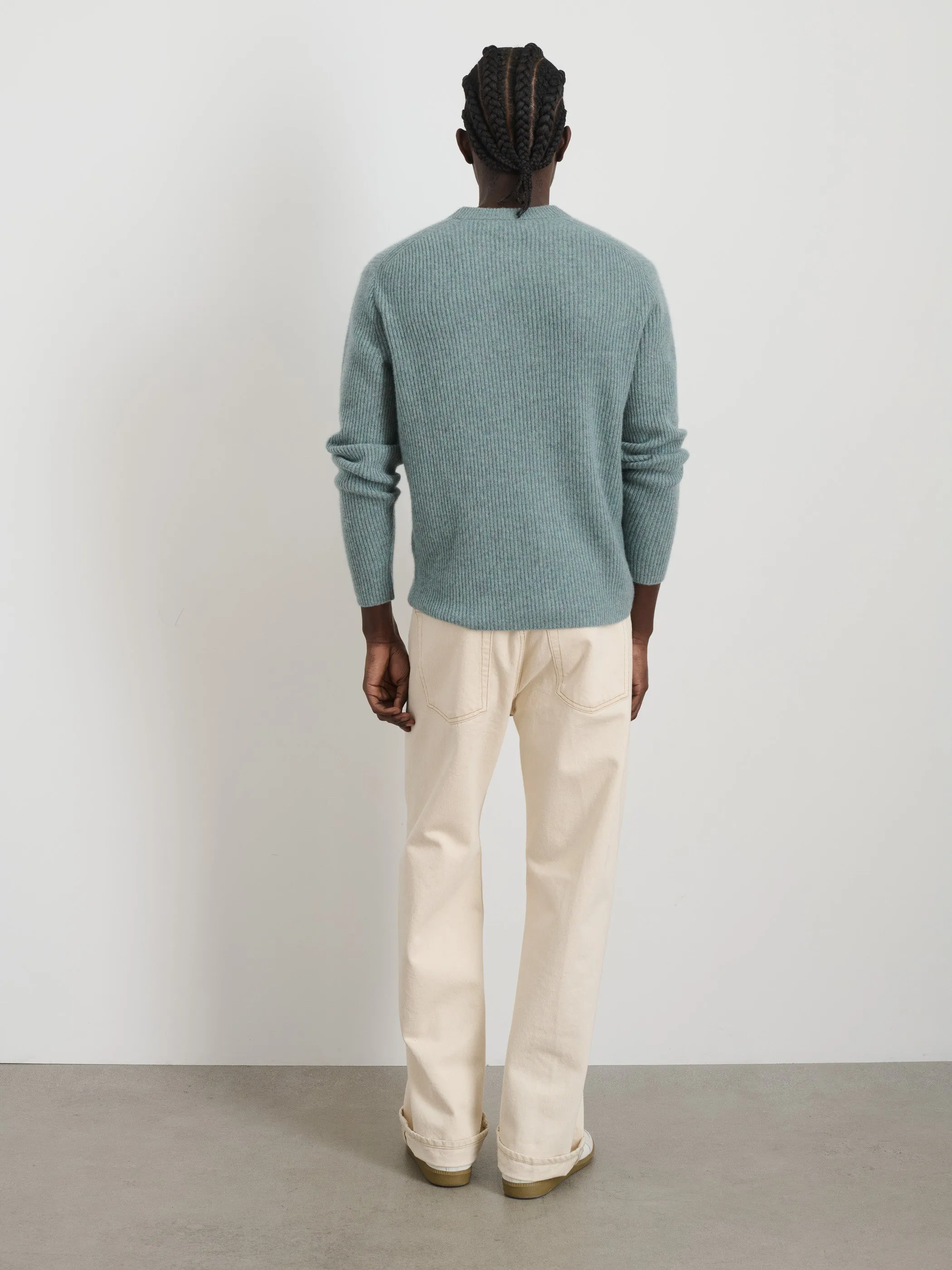 Jordan Sweater in Lightweight Cashmere sold by Alex Mill product image thumbnail 5