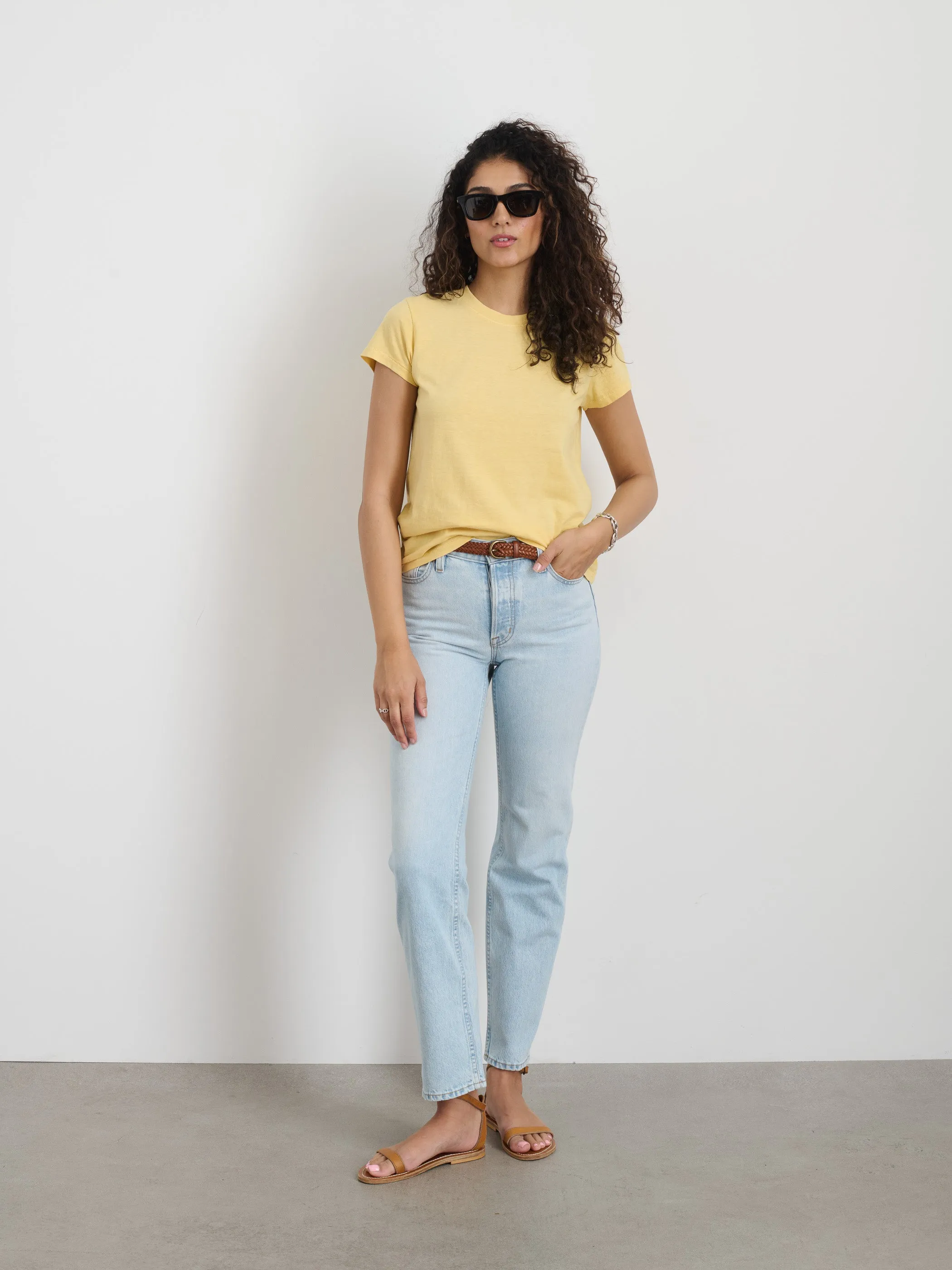 Prospect Tee in Cotton Jersey sold by Alex Mill product image thumbnail 2