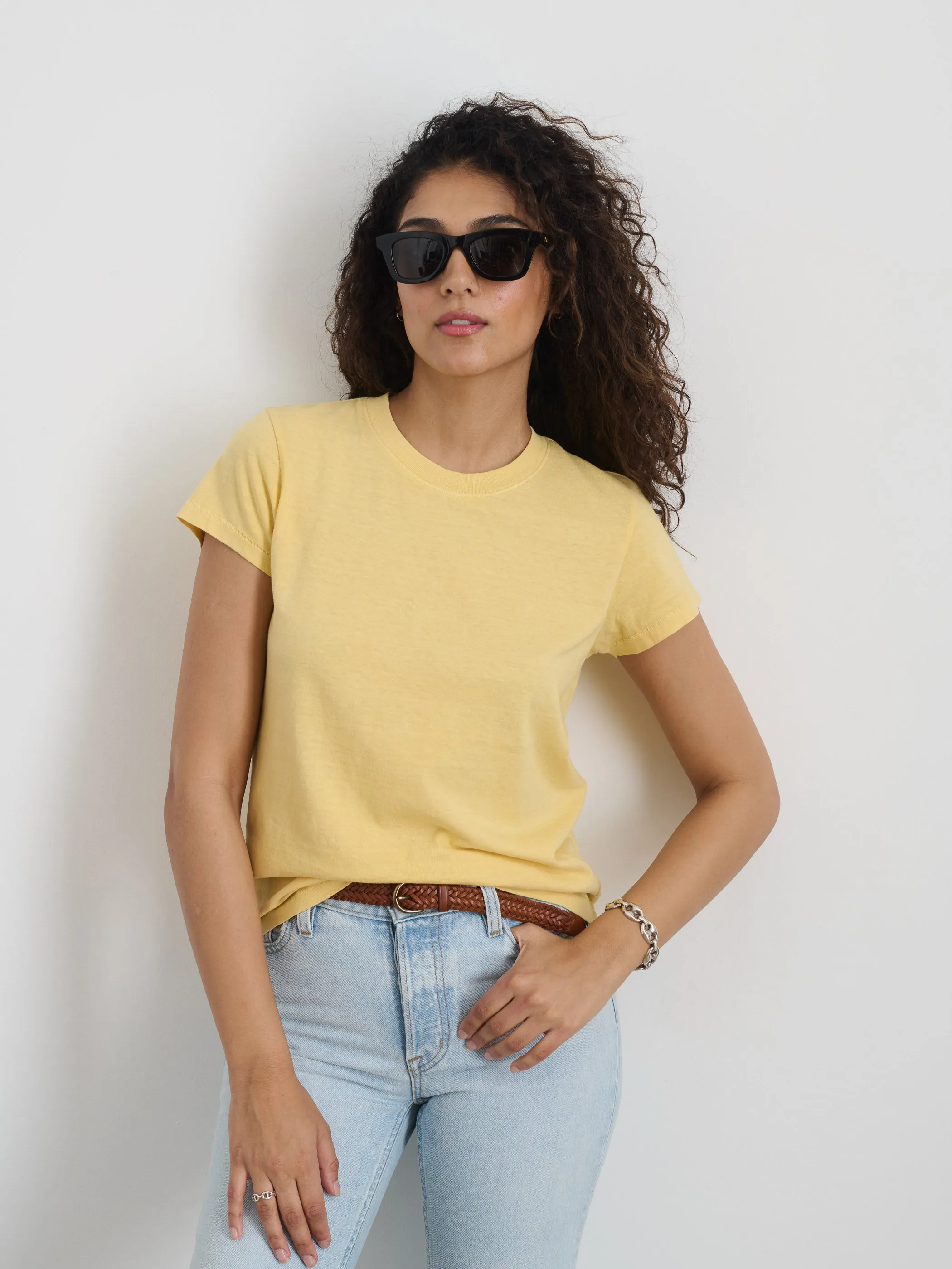 Prospect Tee in Cotton Jersey sold by Alex Mill product image thumbnail 3