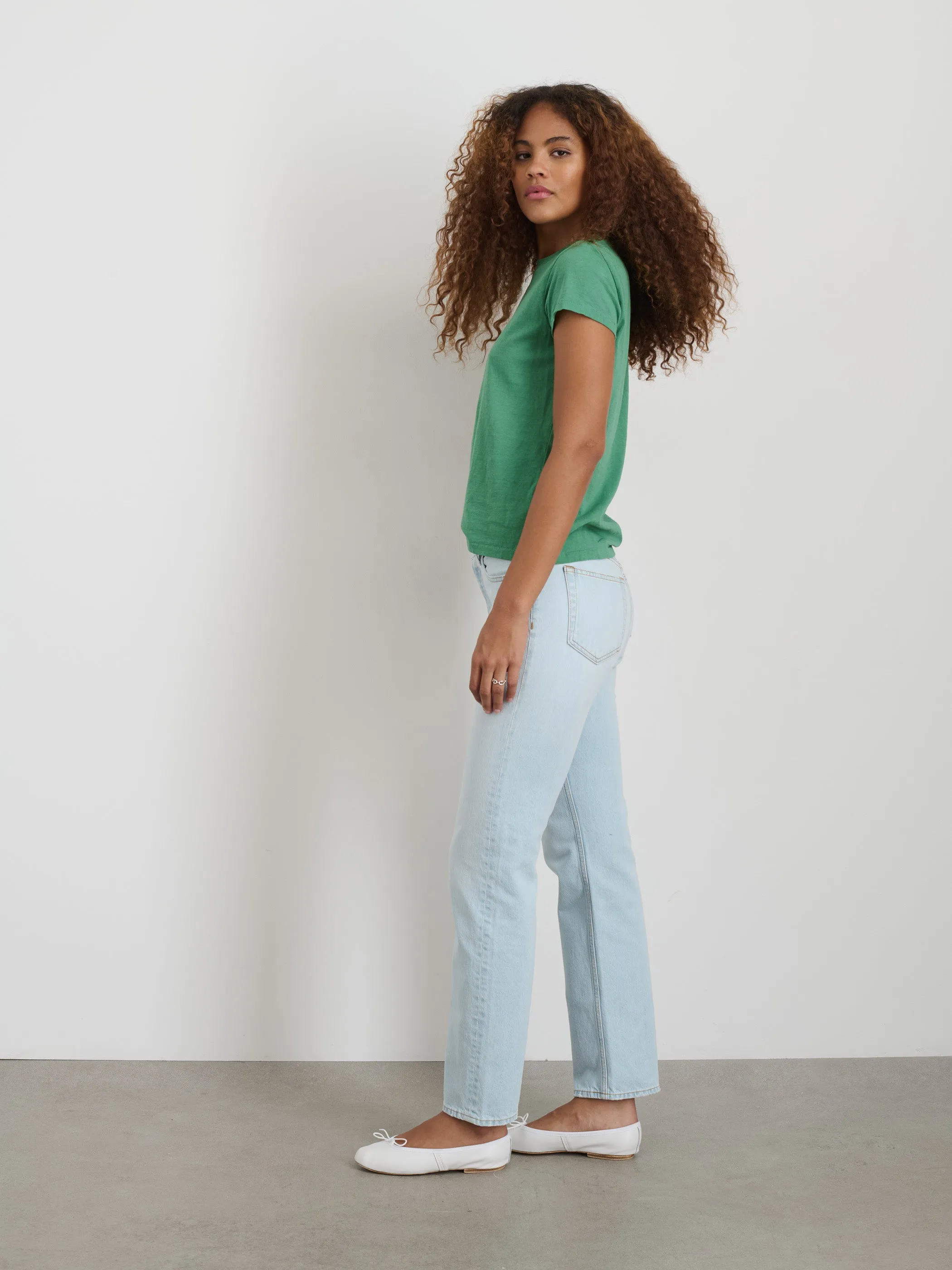 Prospect Tee in Cotton Jersey sold by Alex Mill product image thumbnail 4