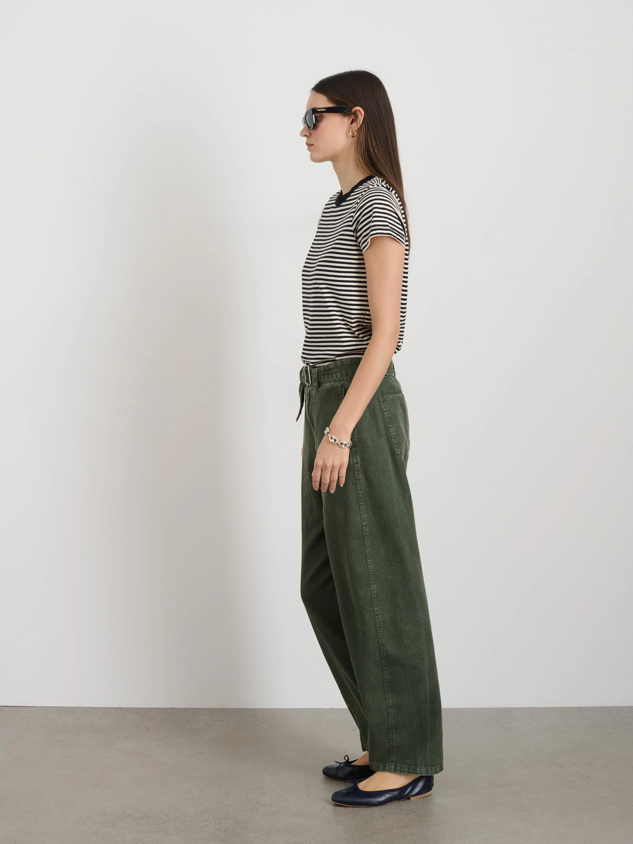 Prospect Tee in Stripe sold by Alex Mill product image thumbnail 3