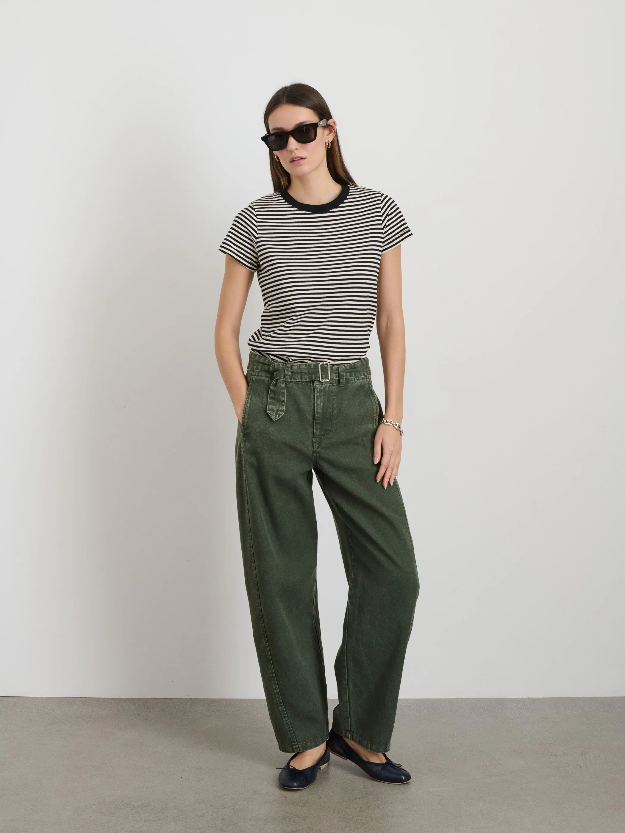 Prospect Tee in Stripe sold by Alex Mill product image thumbnail 2