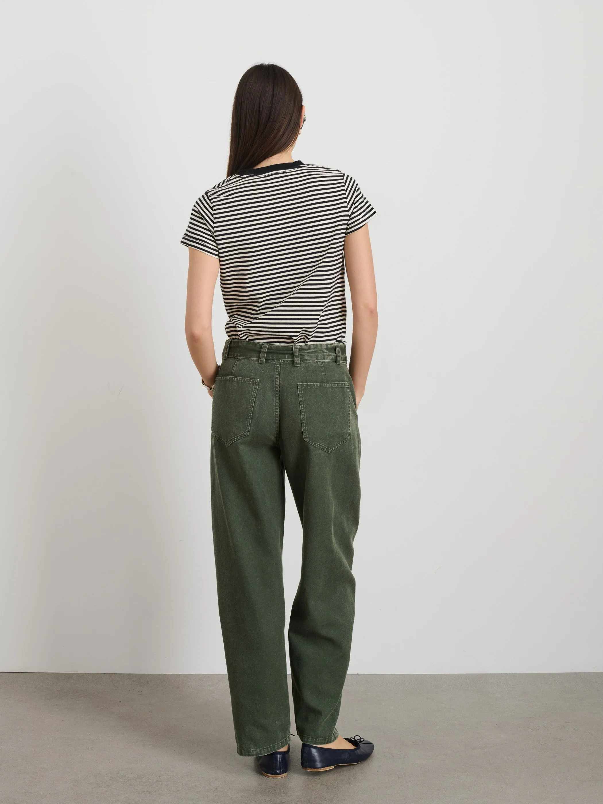 Prospect Tee in Stripe sold by Alex Mill product image thumbnail 4