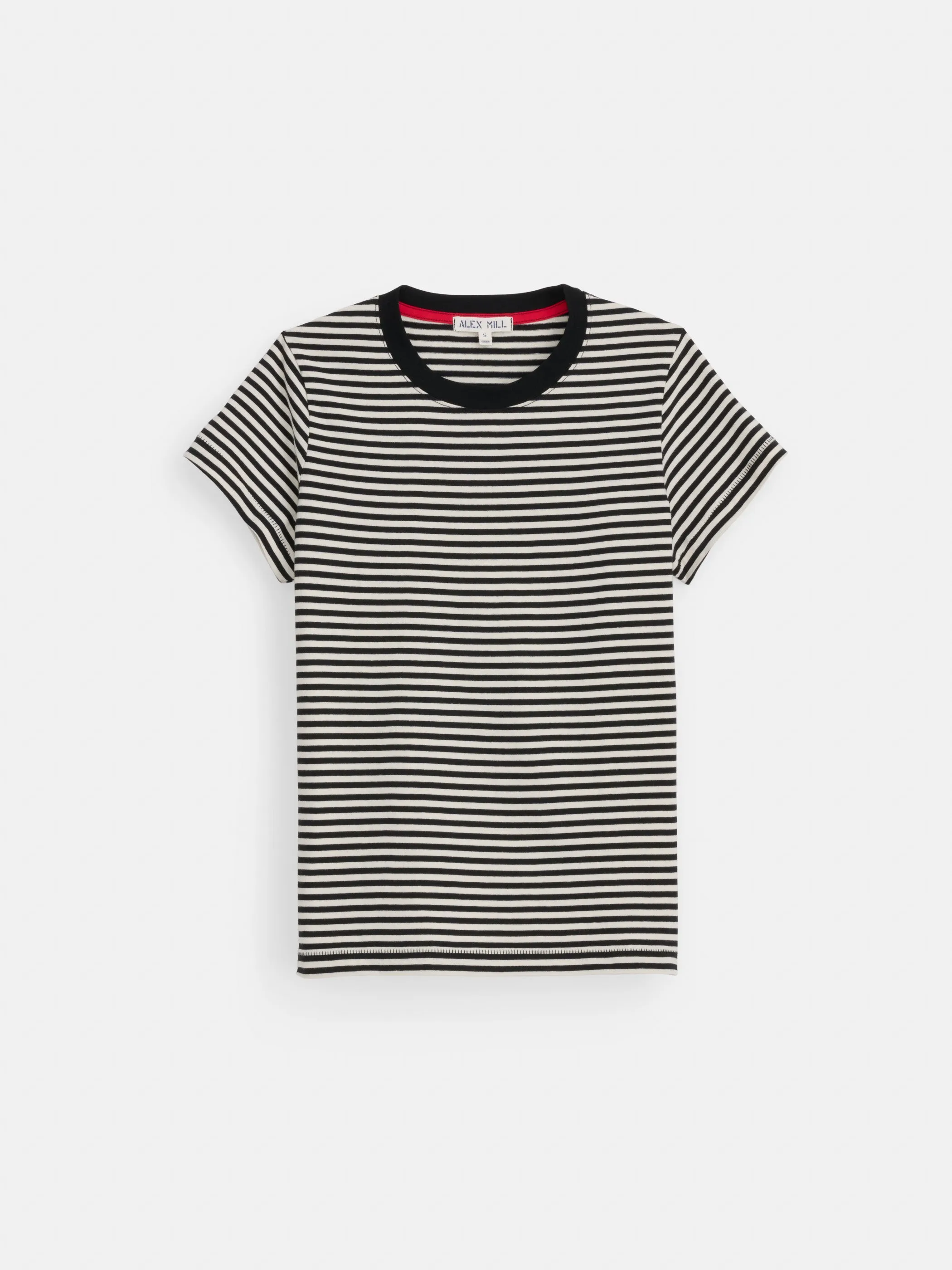 Prospect Tee in Stripe sold by Alex Mill