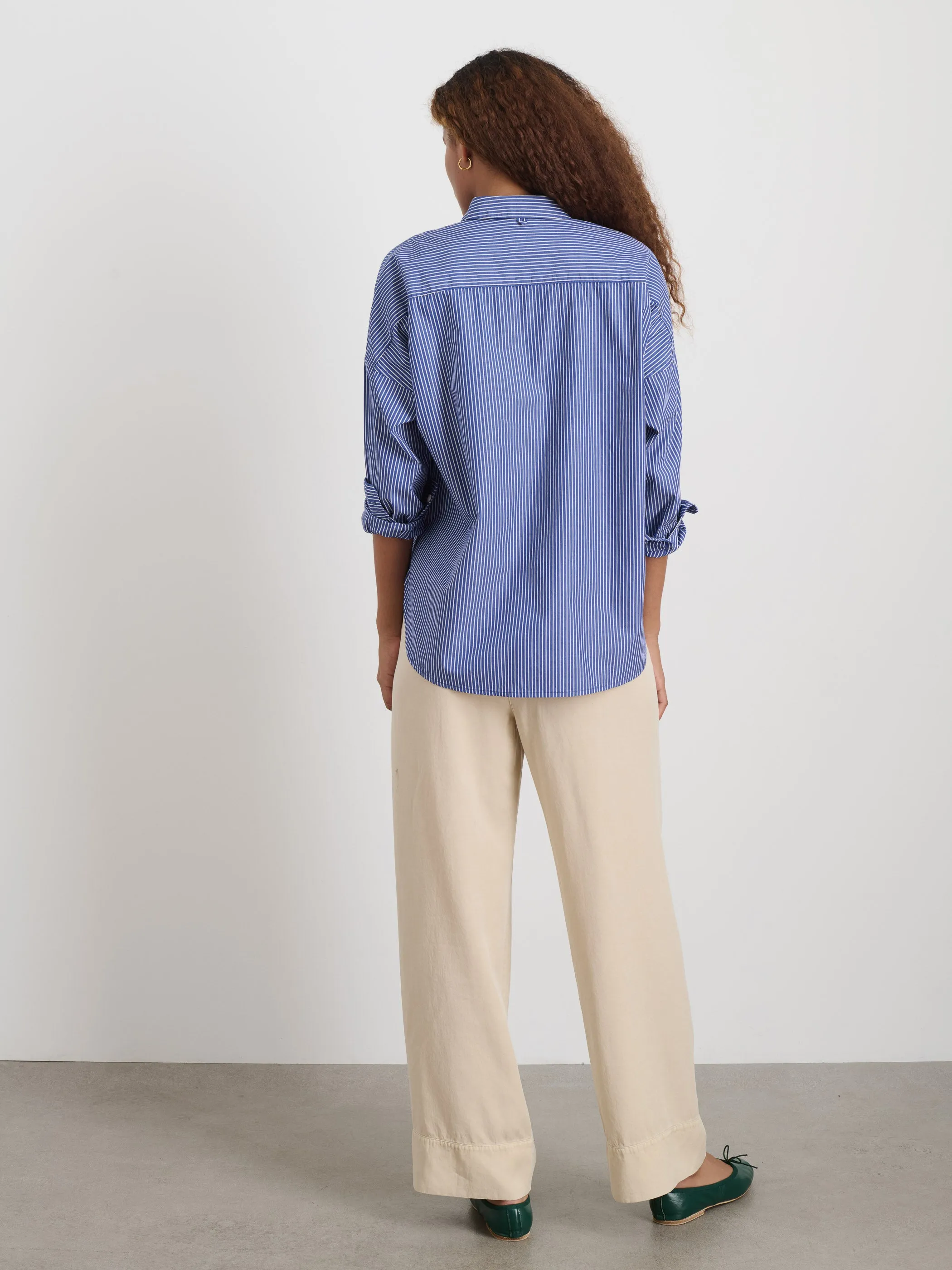 Jo Shirt in Stripe sold by Alex Mill product image thumbnail 5