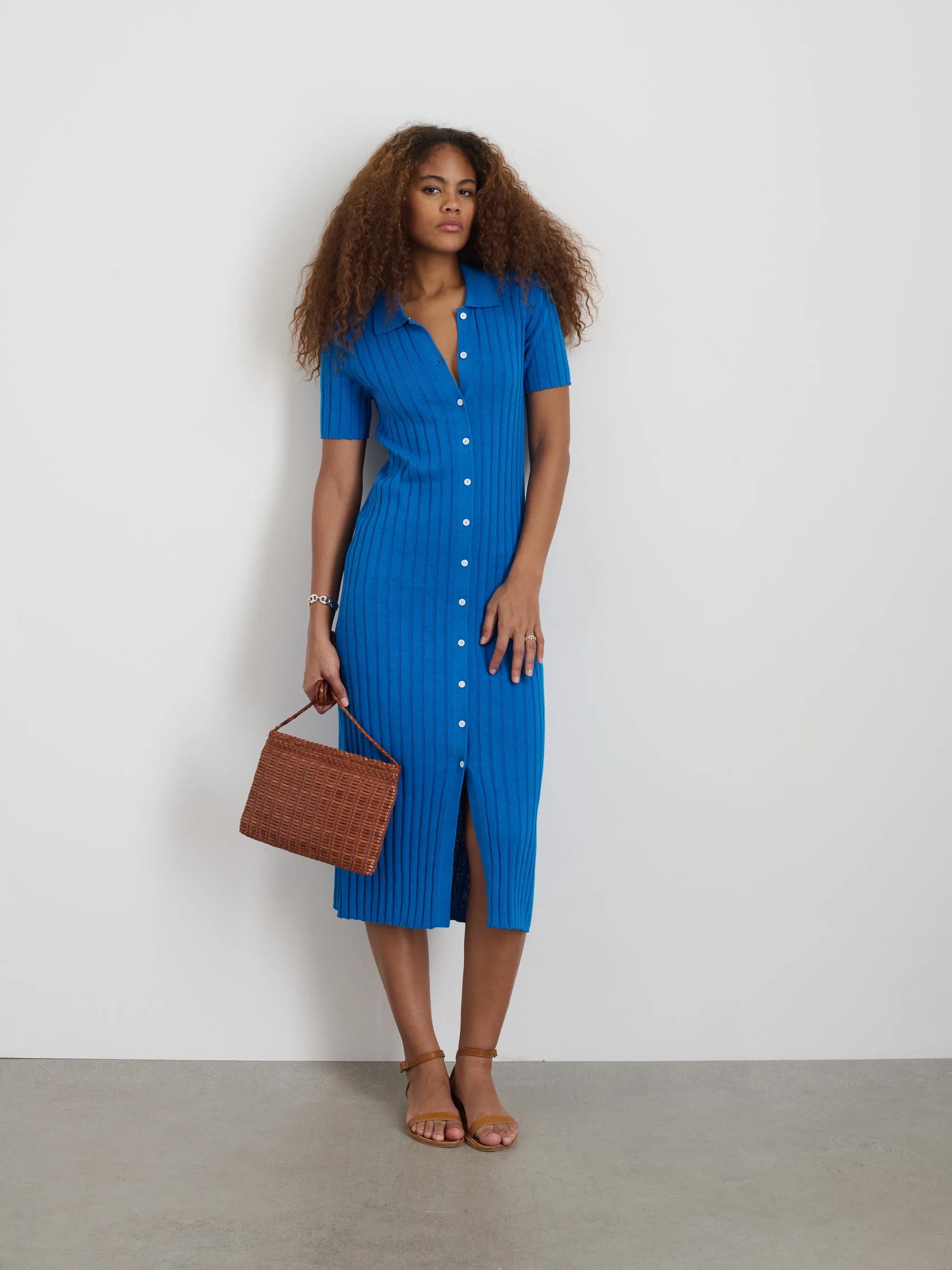 Alice Ribbed Sweater Dress sold by Alex Mill product image thumbnail 2