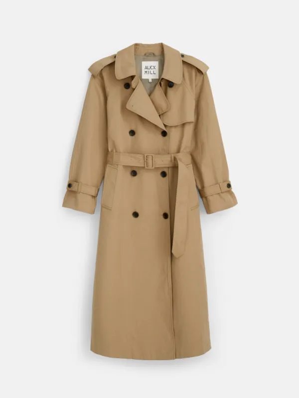 Spring In Tokyo Trench sold by Alex Mill