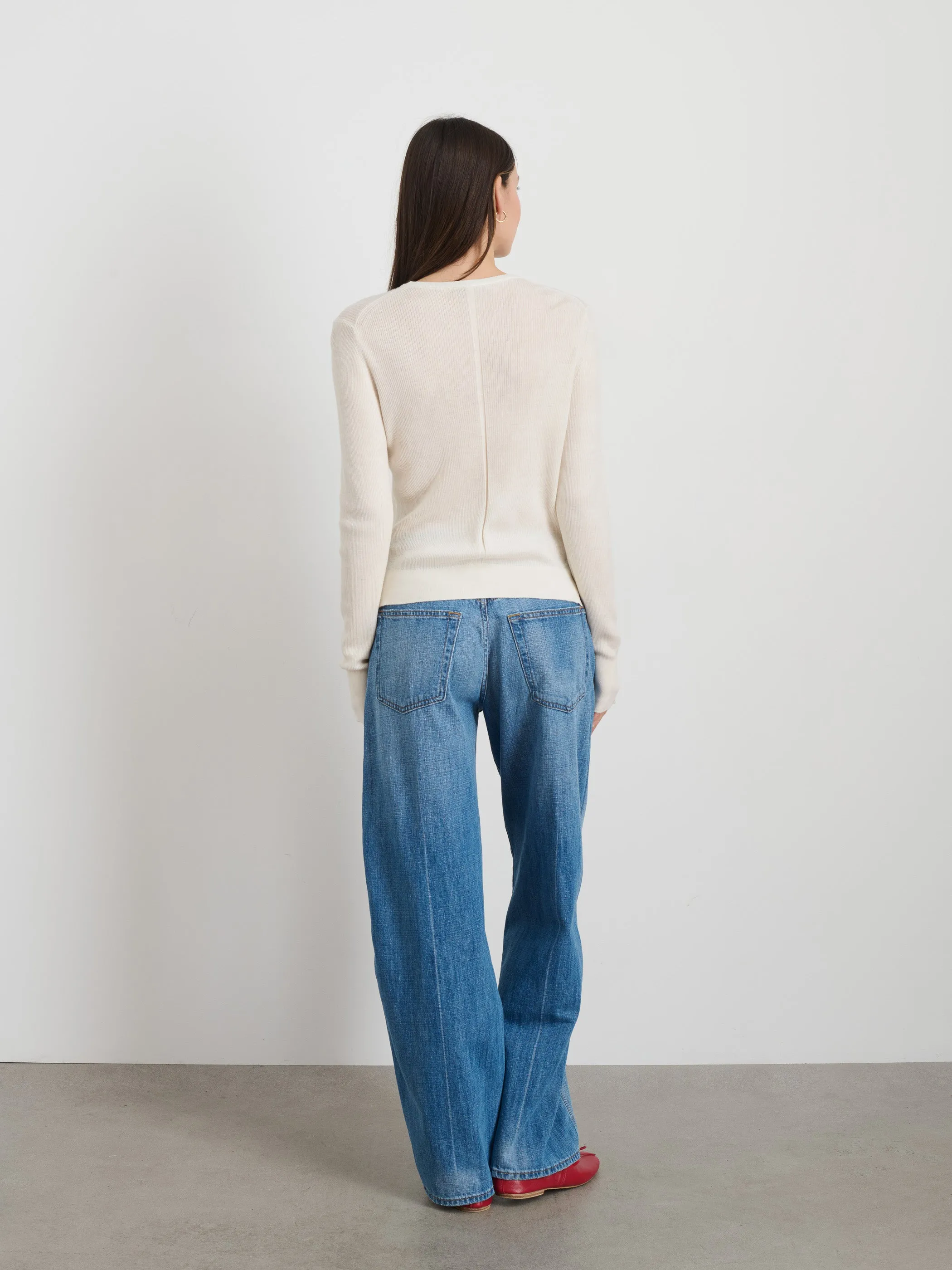 Ava Sweater Tee sold by Alex Mill product image thumbnail 5