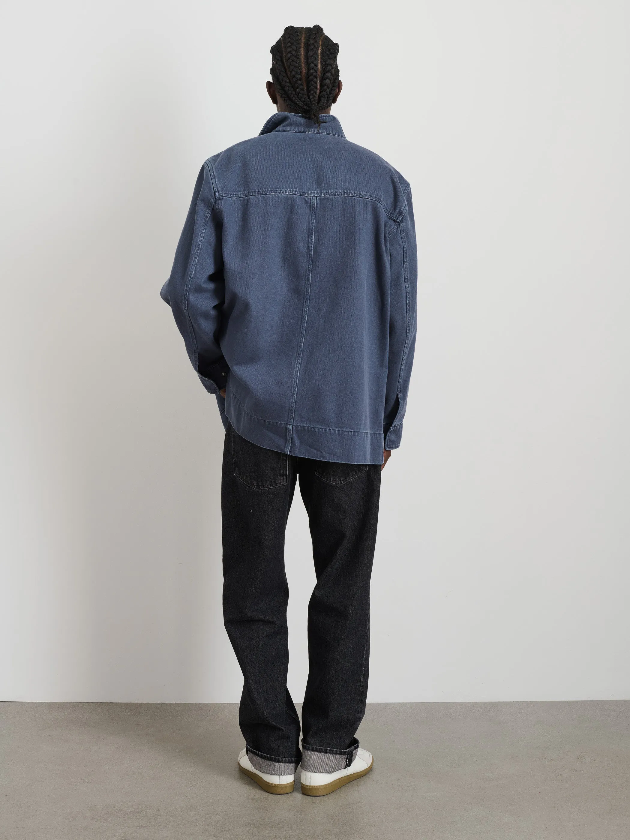 Aaron Utility Jacket in Recycled Denim sold by Alex Mill product image thumbnail 5
