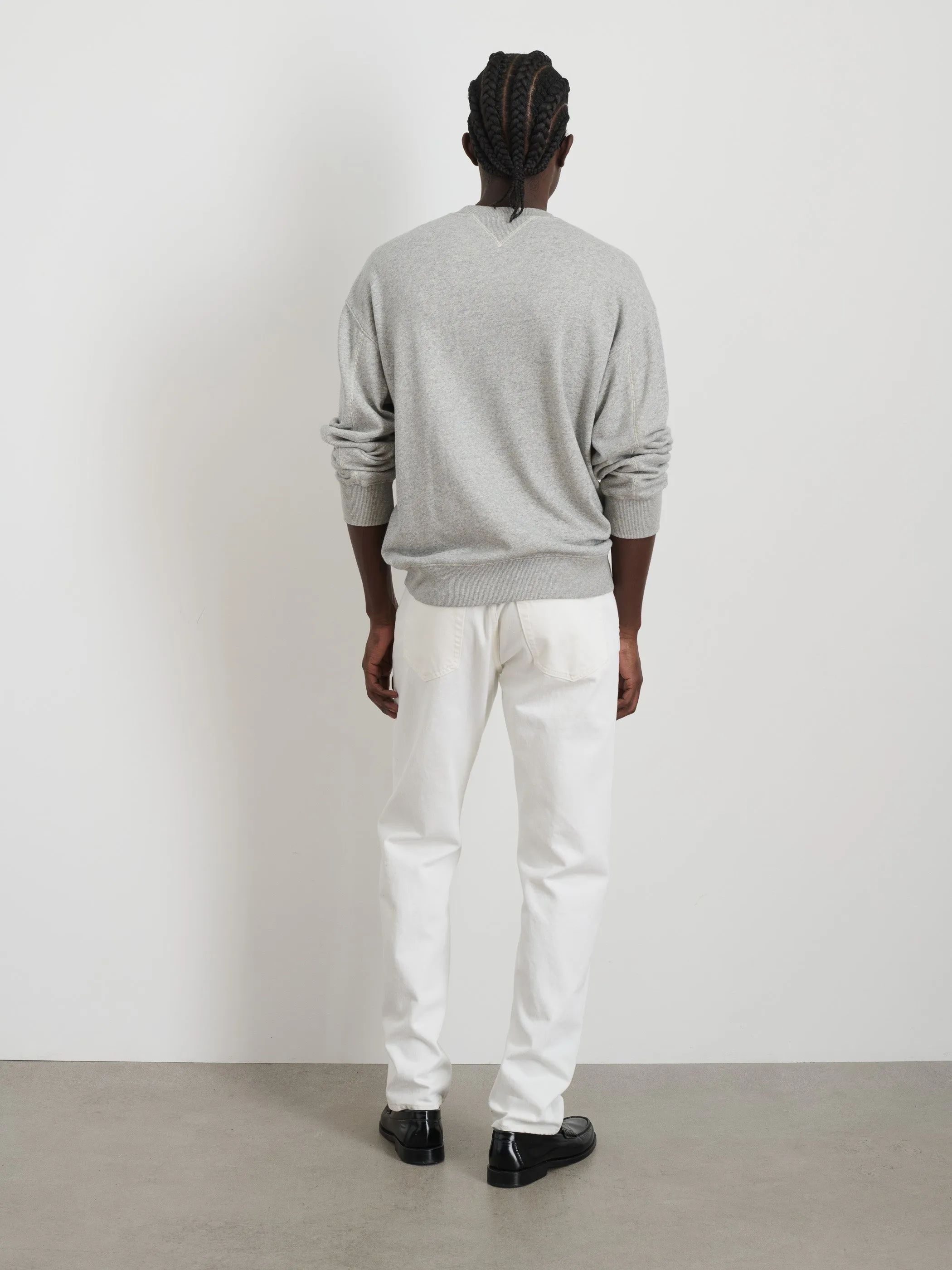 Marlon Sweatshirt in Lightweight Cotton Terry sold by Alex Mill product image thumbnail 5