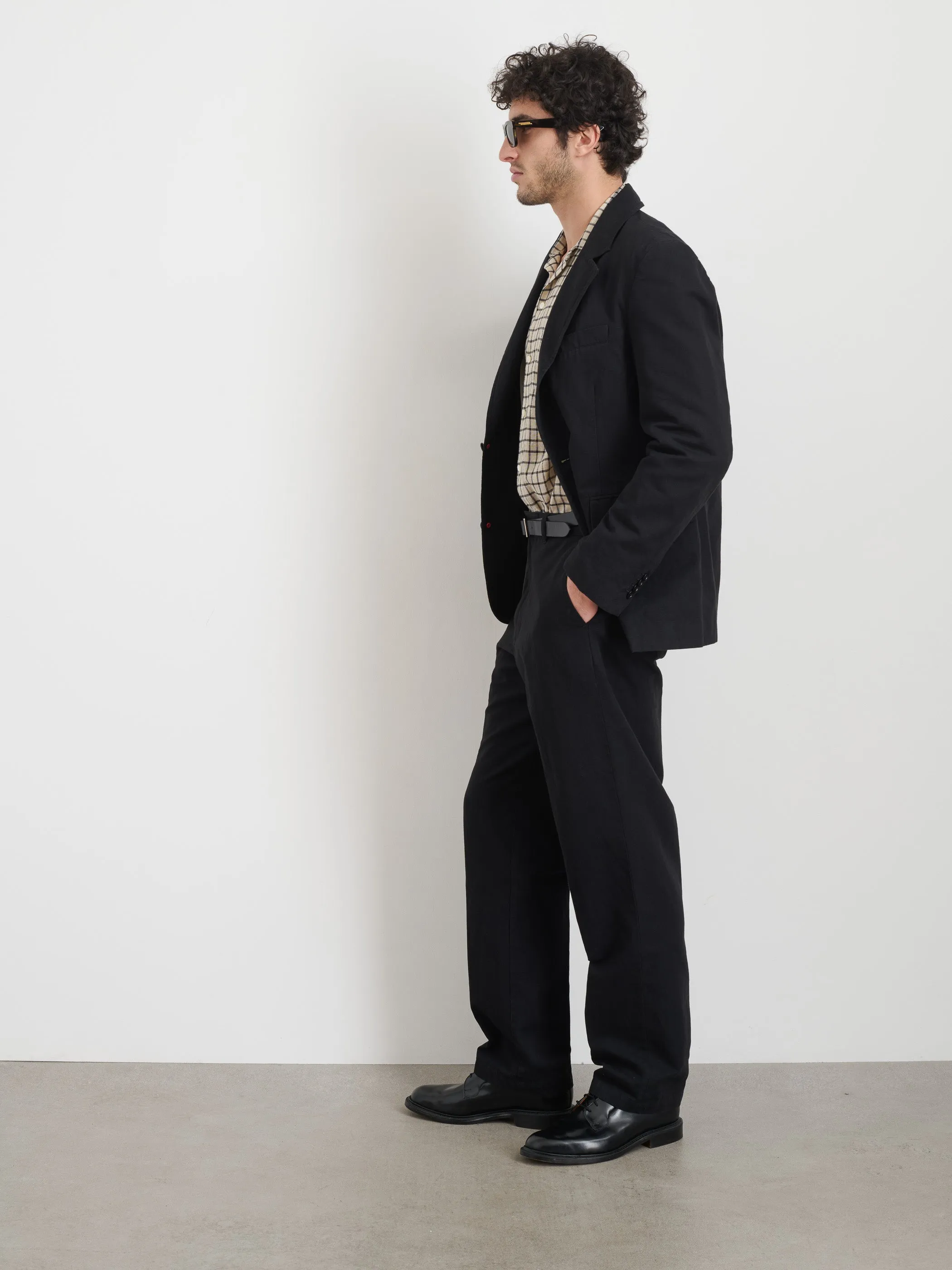 Cooper Blazer in Cotton Linen sold by Alex Mill product image thumbnail 3
