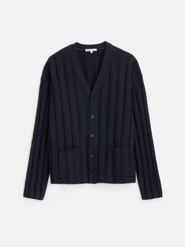 James Cardigan in Cotton Linen sold by Alex Mill