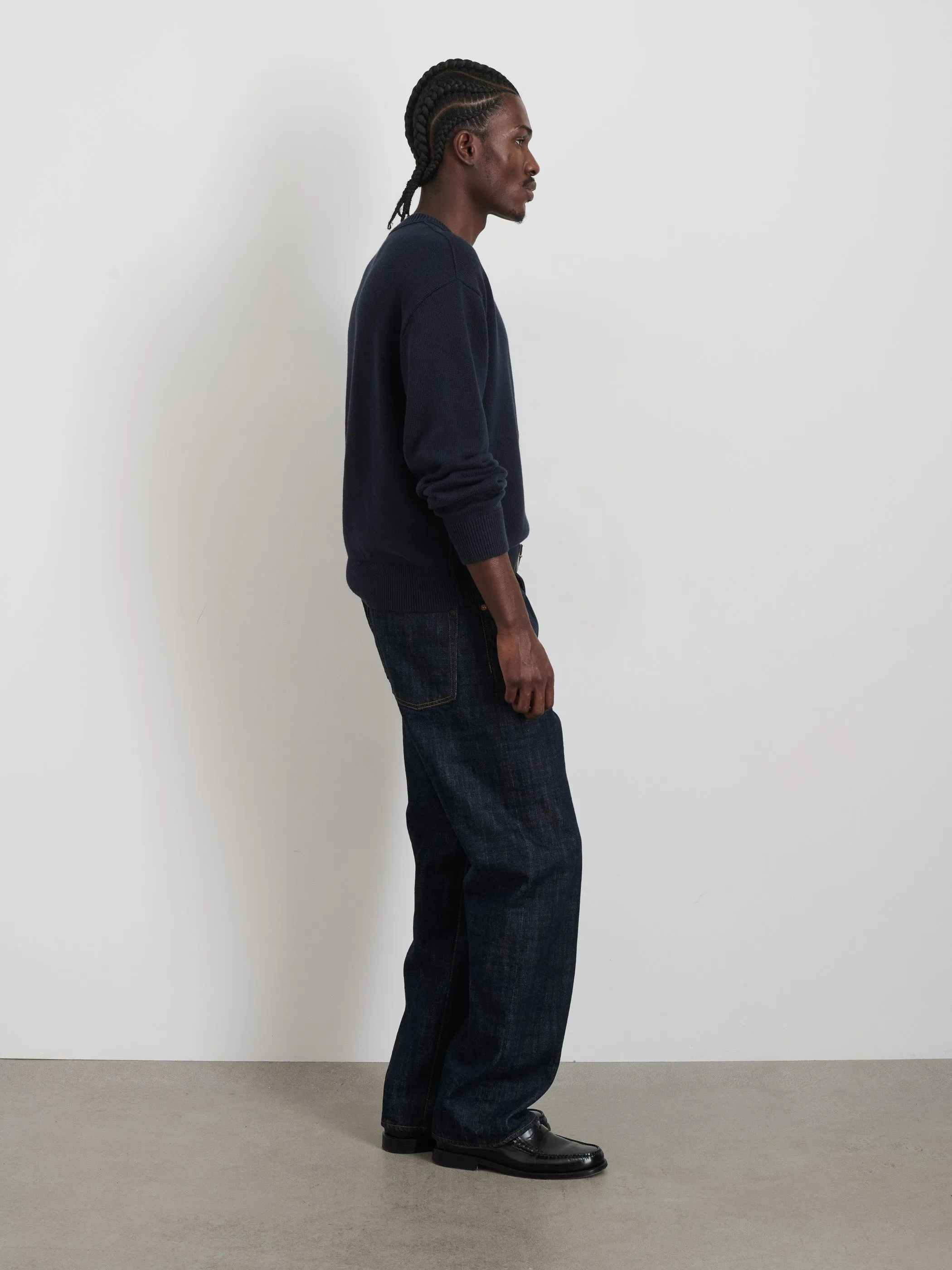 Gabriel Crewneck Sweater in Cotton Linen sold by Alex Mill product image thumbnail 4