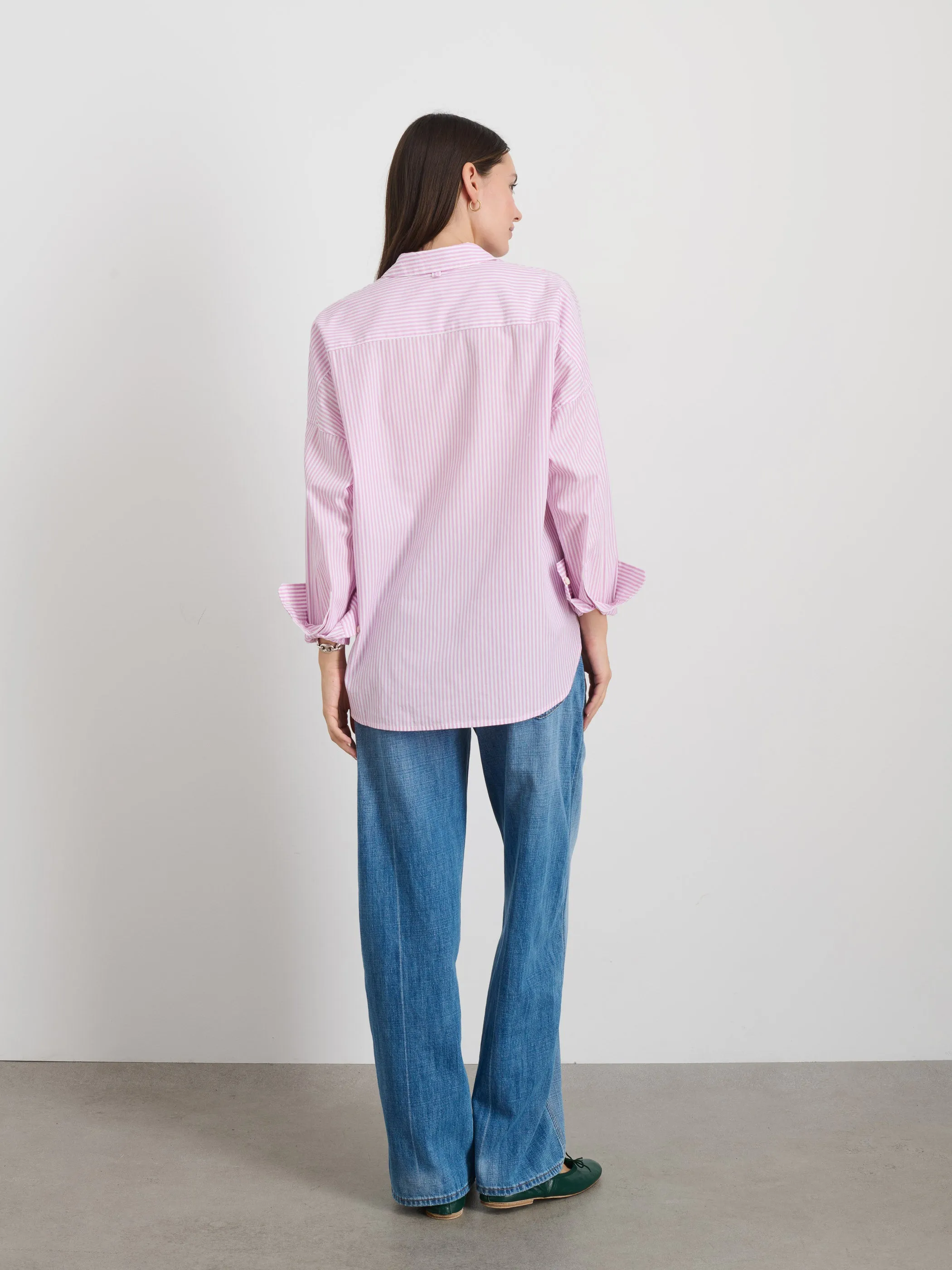 Jo Shirt in Stripe sold by Alex Mill product image thumbnail 5