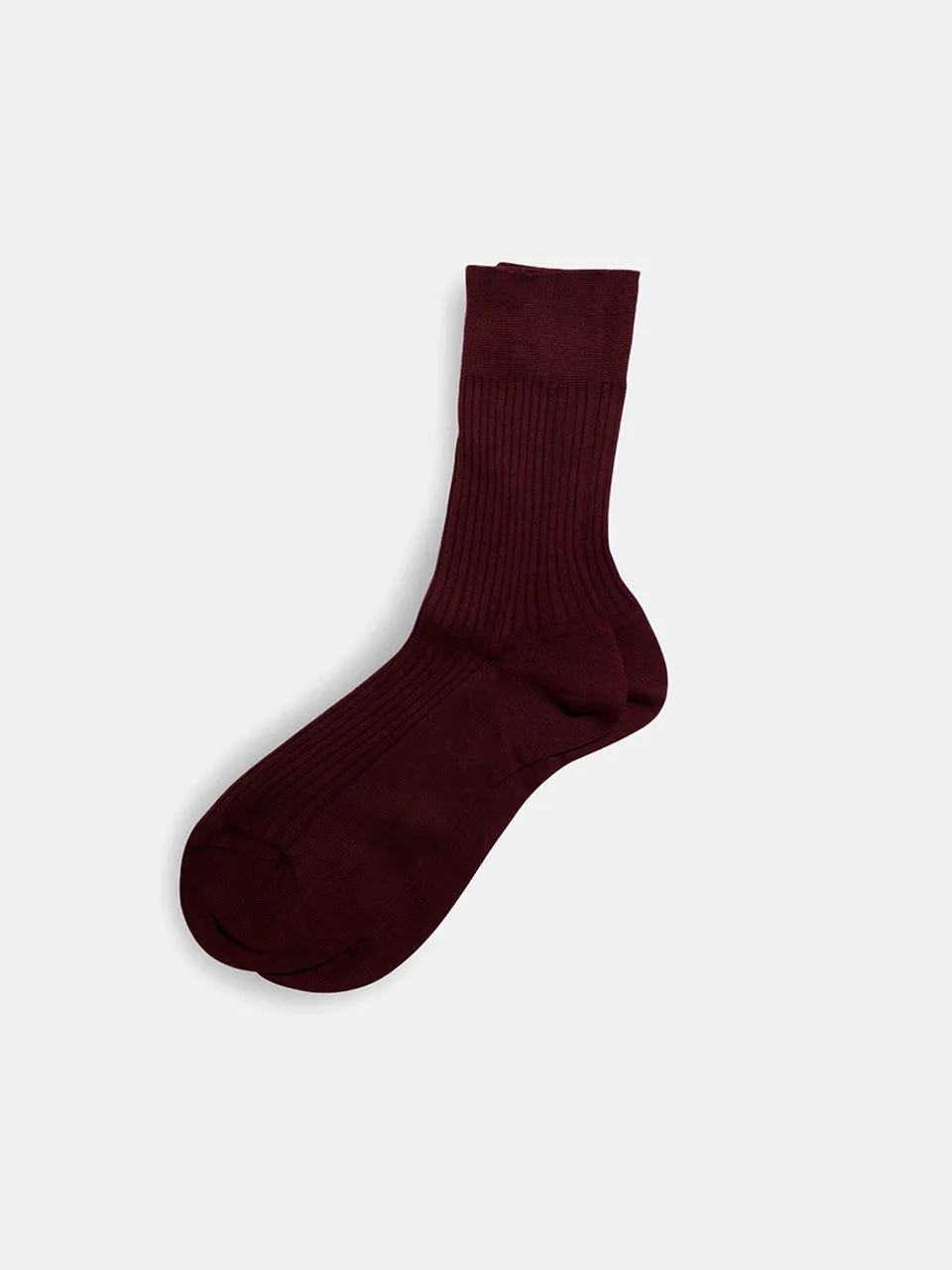 Maria La Rosa Bio Cotton Ribbed Socks sold by Alex Mill