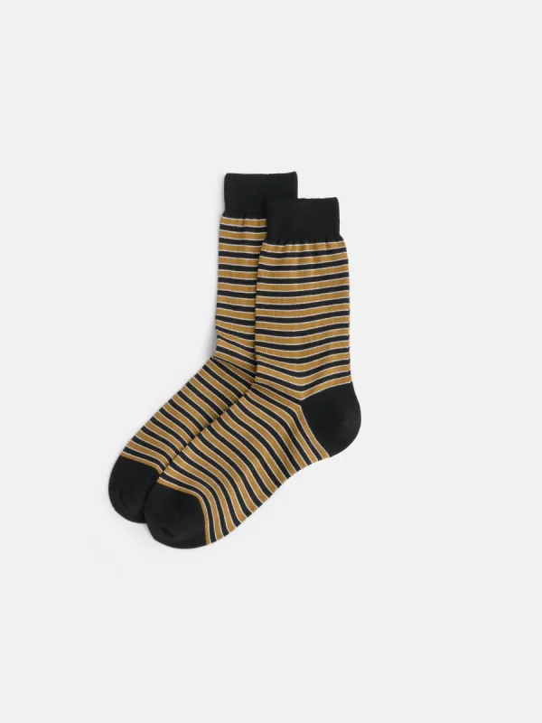 Maria La Rosa Stripe Socks sold by Alex Mill