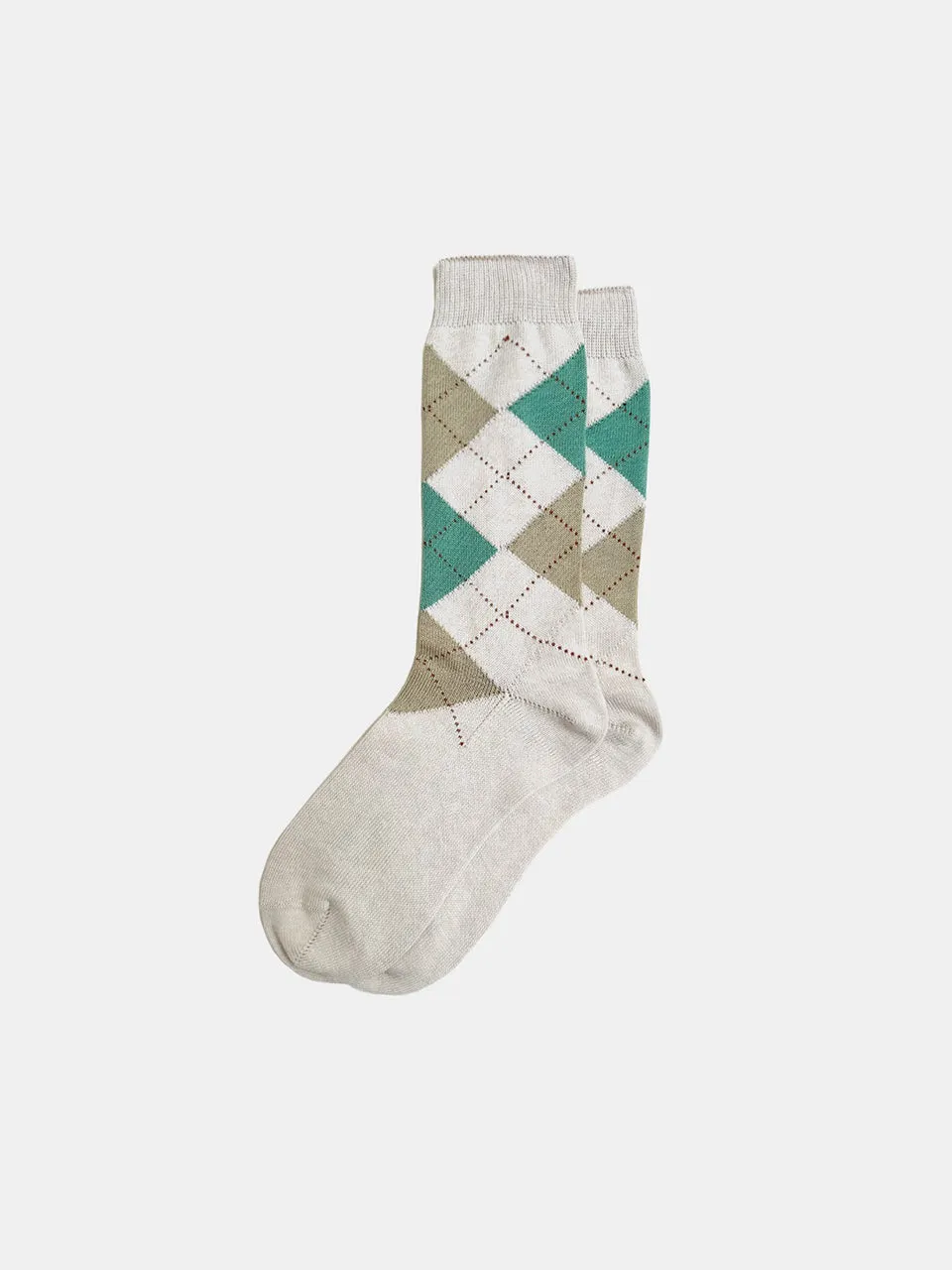 Maria La Rosa Argyle Socks sold by Alex Mill