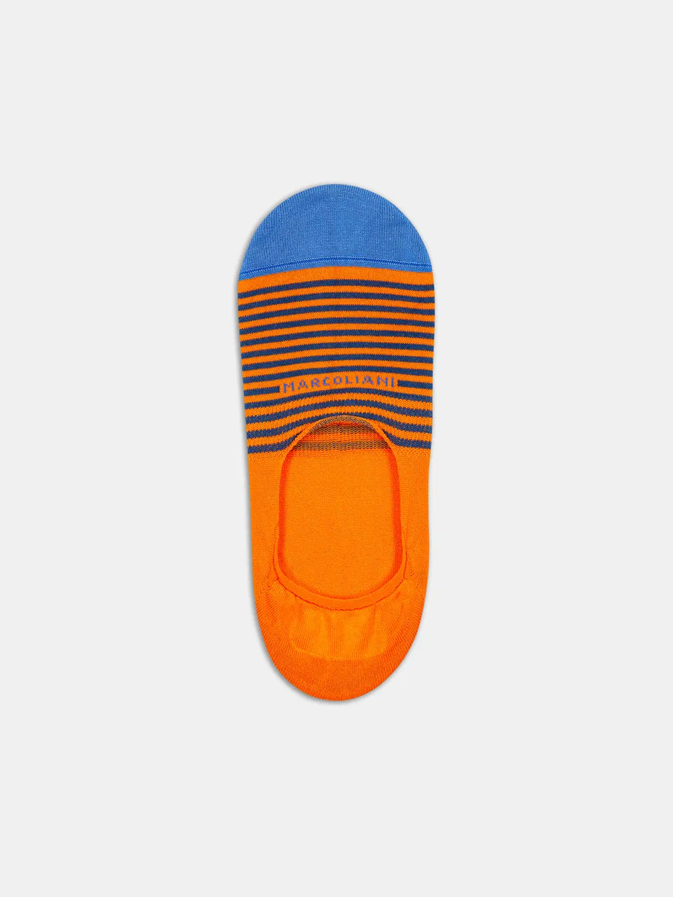 Marcoliani Stripe Invisible Sock sold by Alex Mill