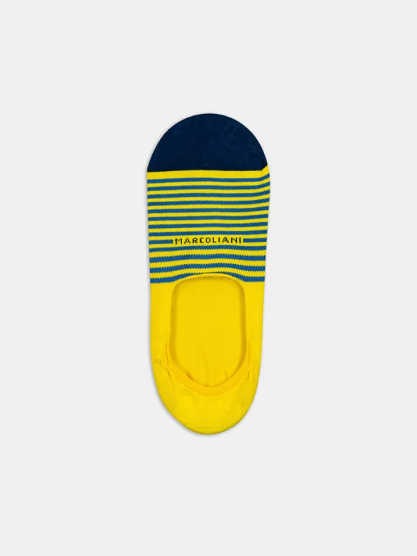 Marcoliani Stripe Invisible Sock sold by Alex Mill
