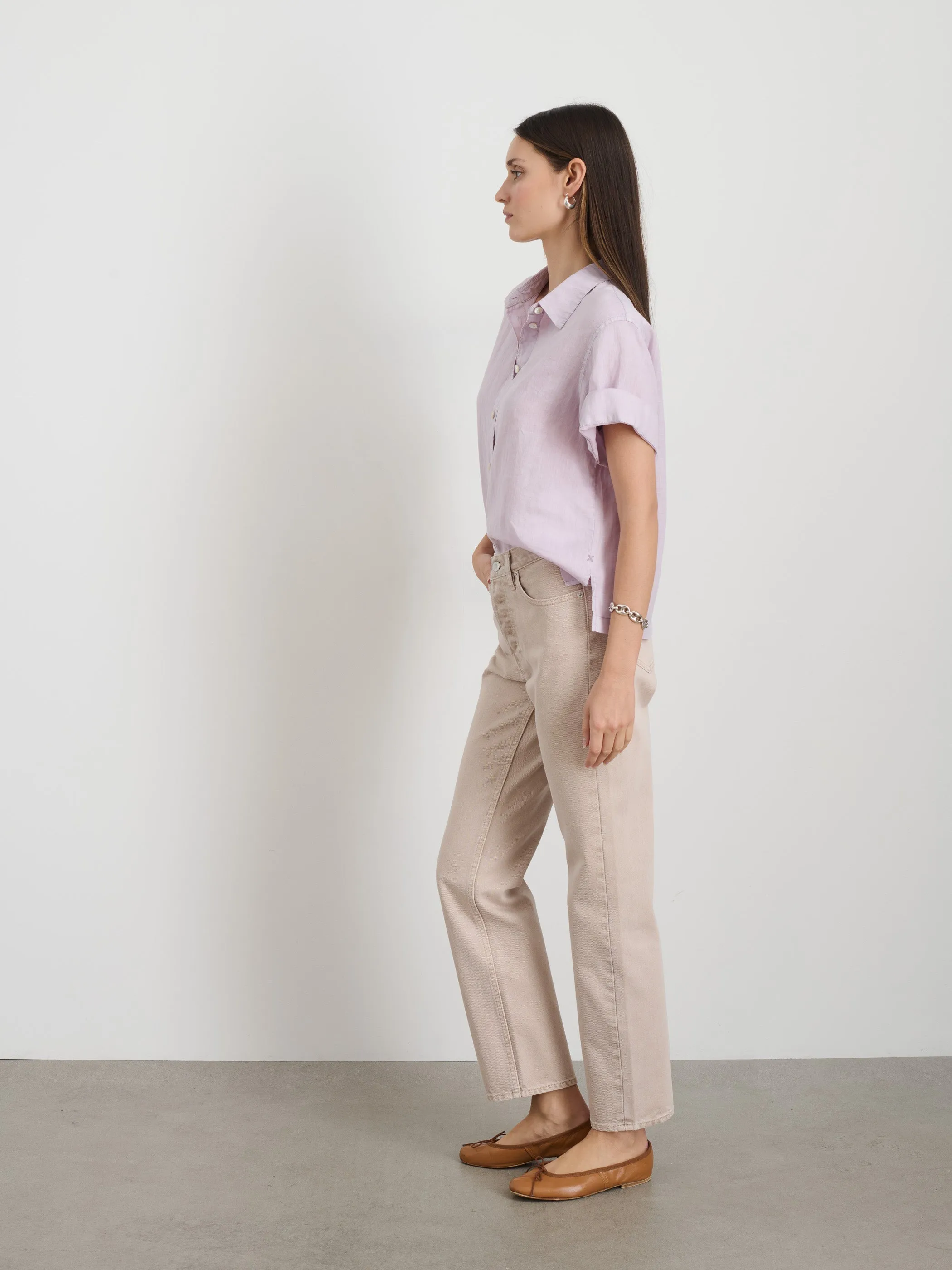 Jane Mid Rise Straight Jean sold by Alex Mill product image thumbnail 5