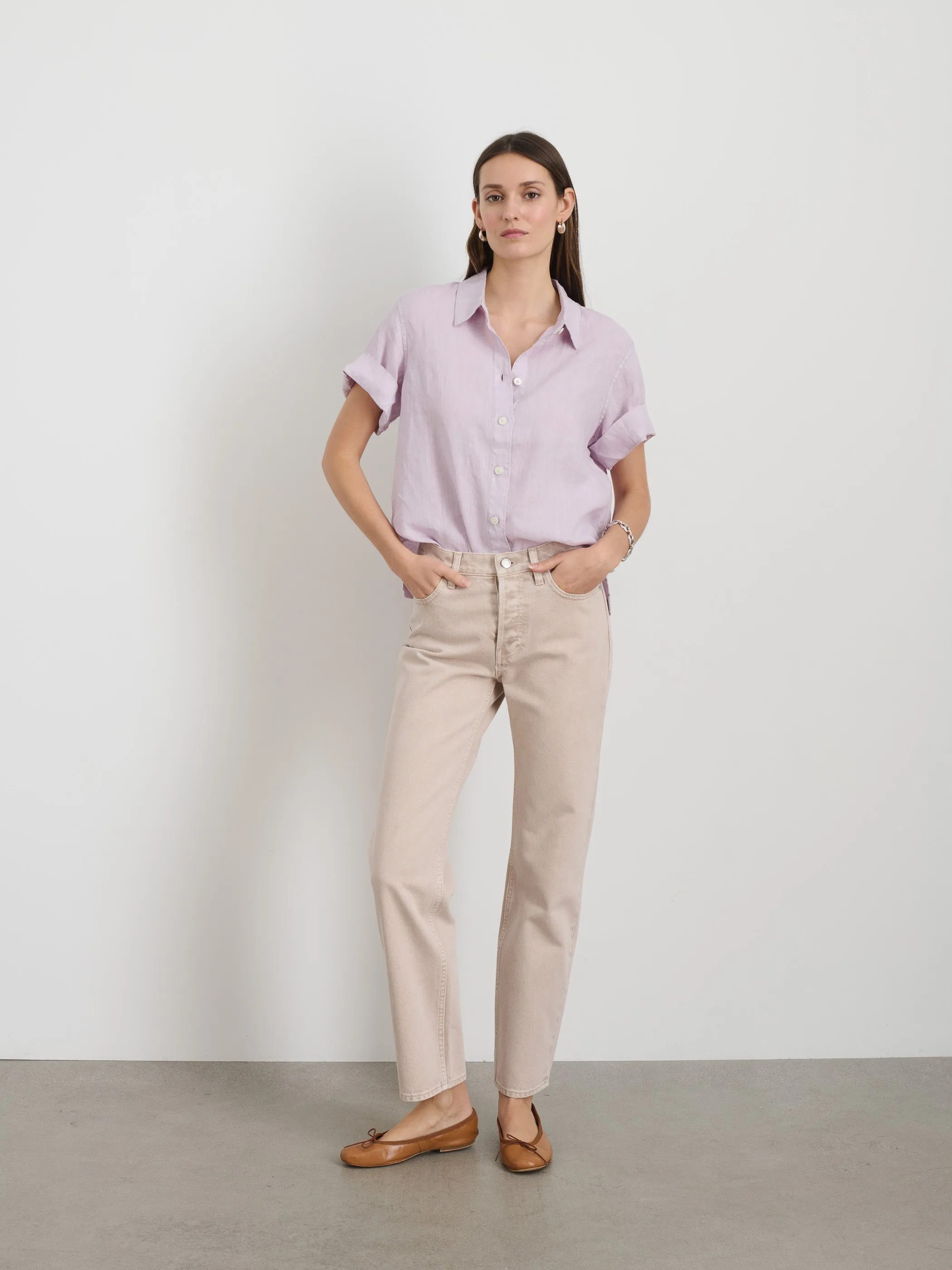 Jane Mid Rise Straight Jean sold by Alex Mill