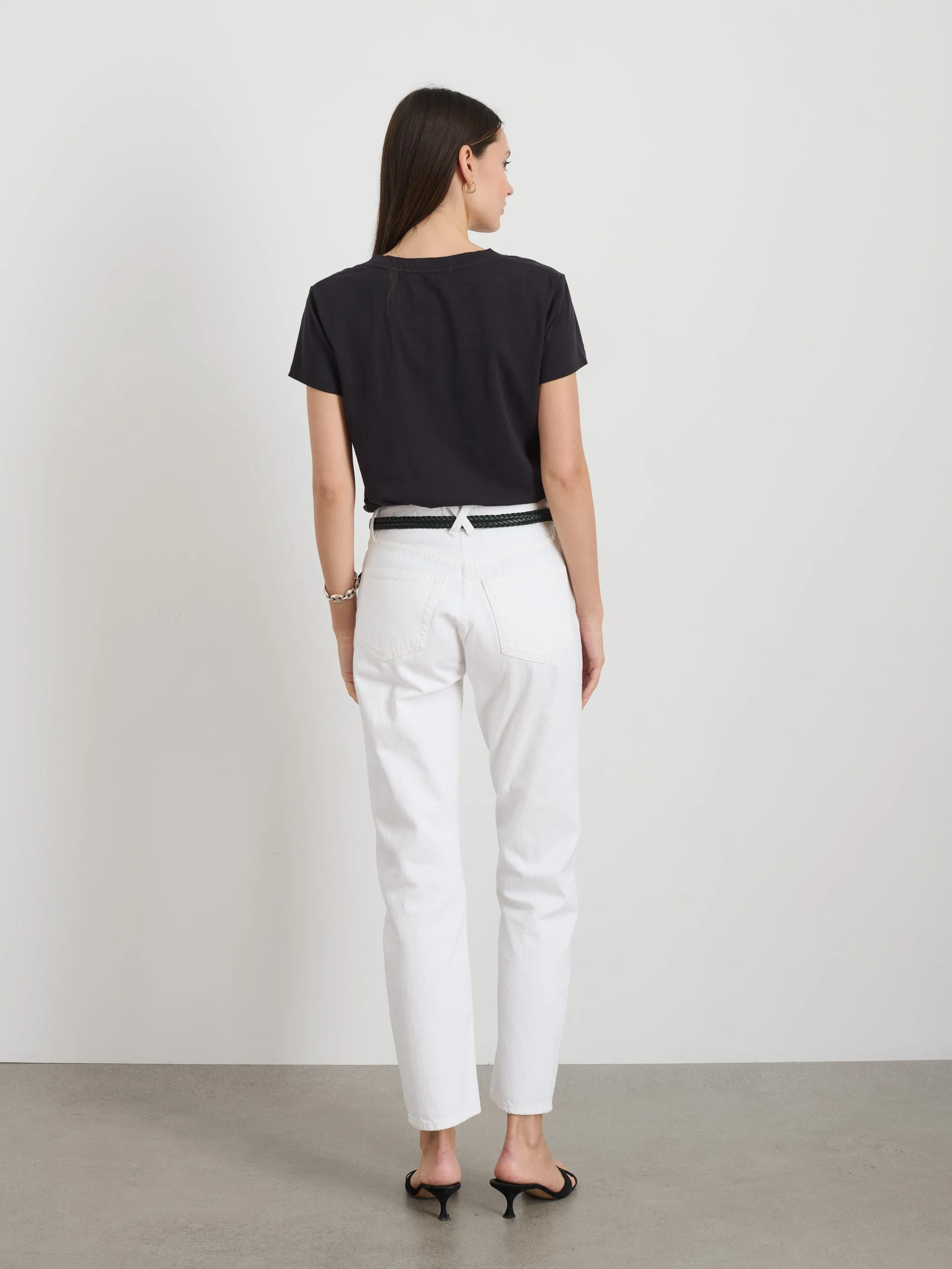 Jane Mid Rise Straight Jean sold by Alex Mill product image thumbnail 5