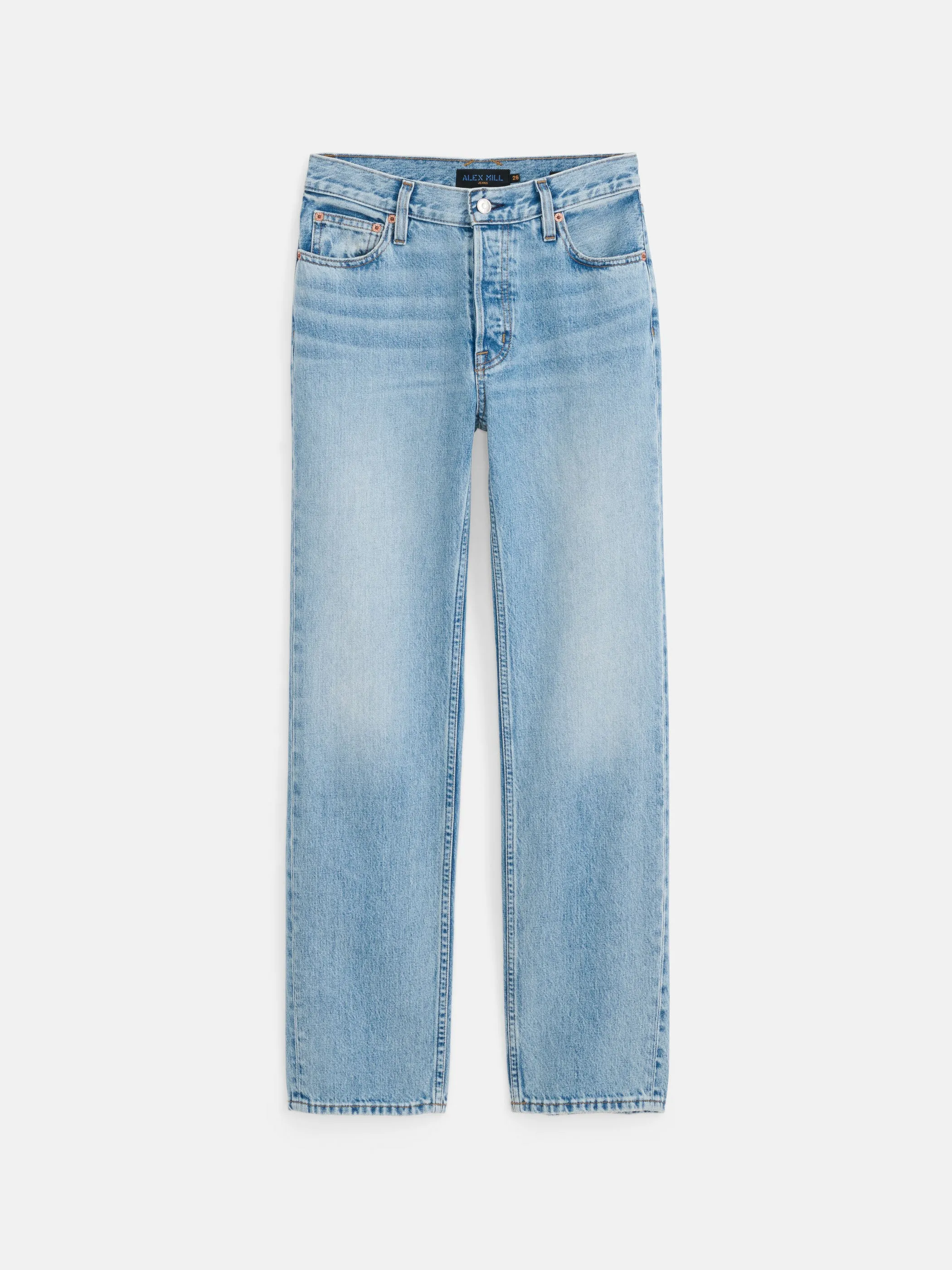 Jane Mid Rise Straight Jean sold by Alex Mill product image thumbnail 2