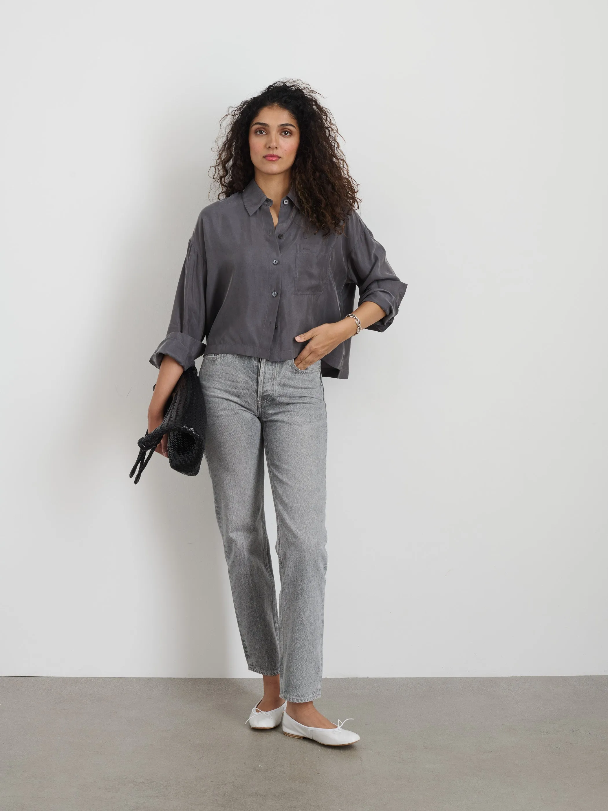 Jane Mid Rise Straight Jean sold by Alex Mill