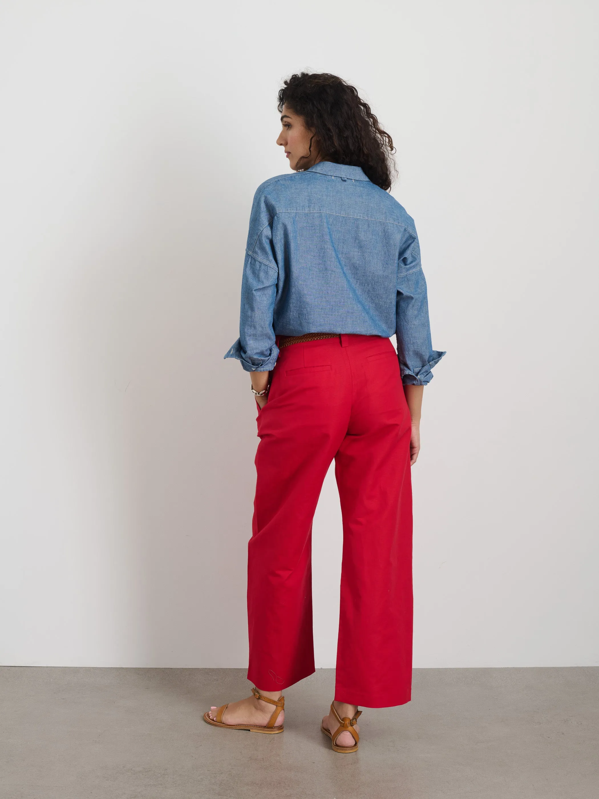 Jo Shirt in Chambray sold by Alex Mill product image thumbnail 5