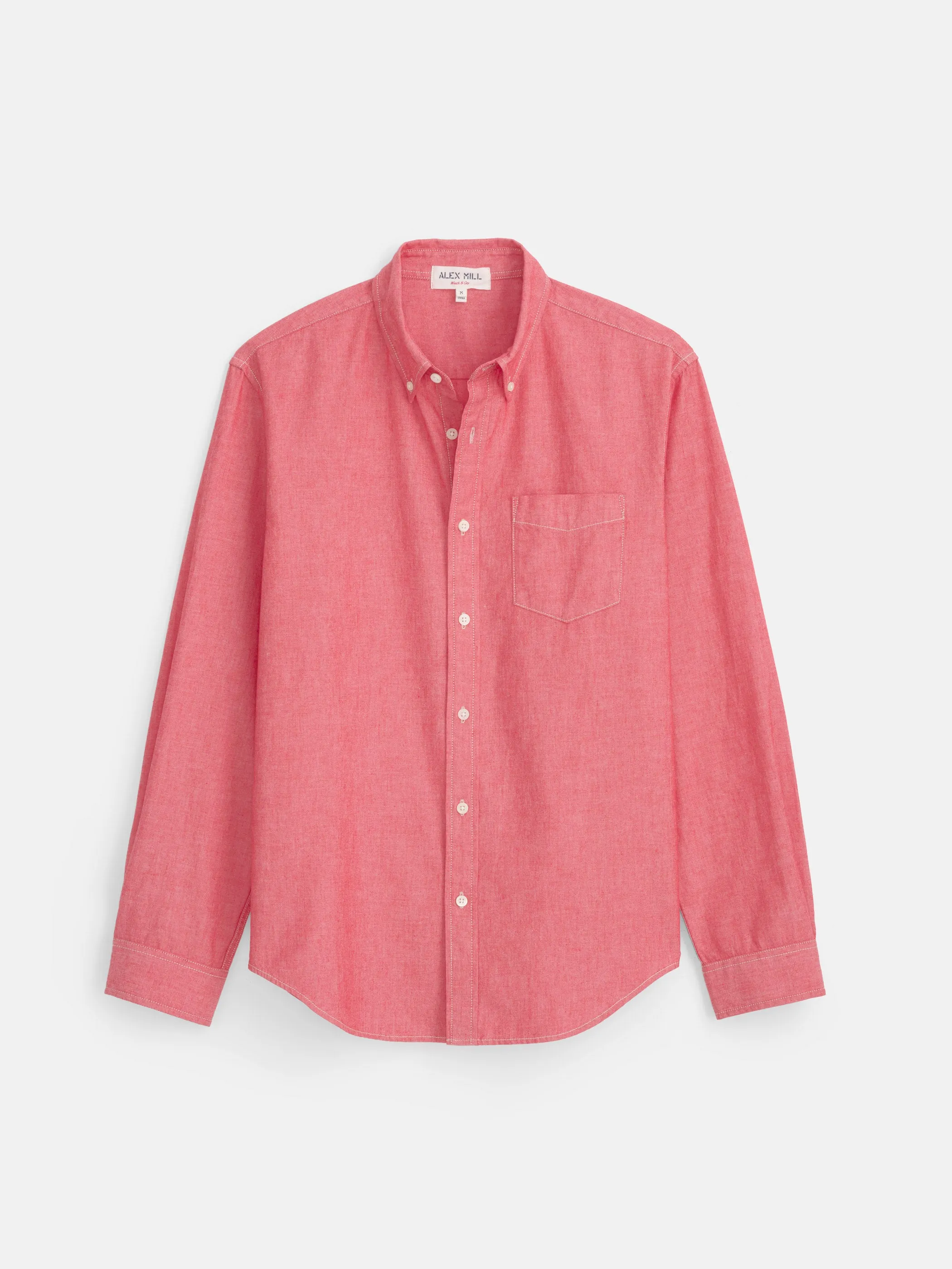 Mill Shirt in Washed Chambray sold by Alex Mill