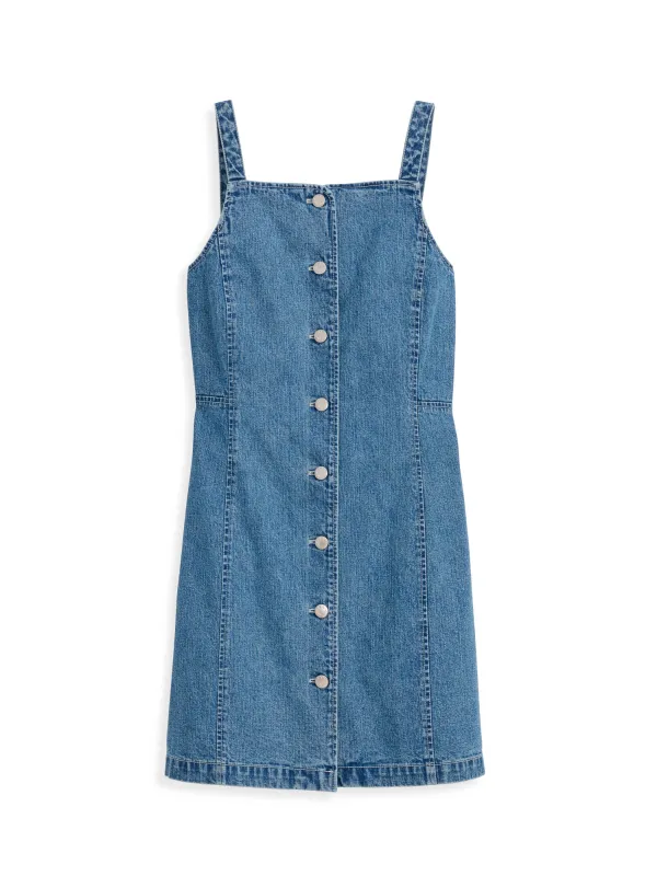 Alexis Dress in Denim sold by Alex Mill
