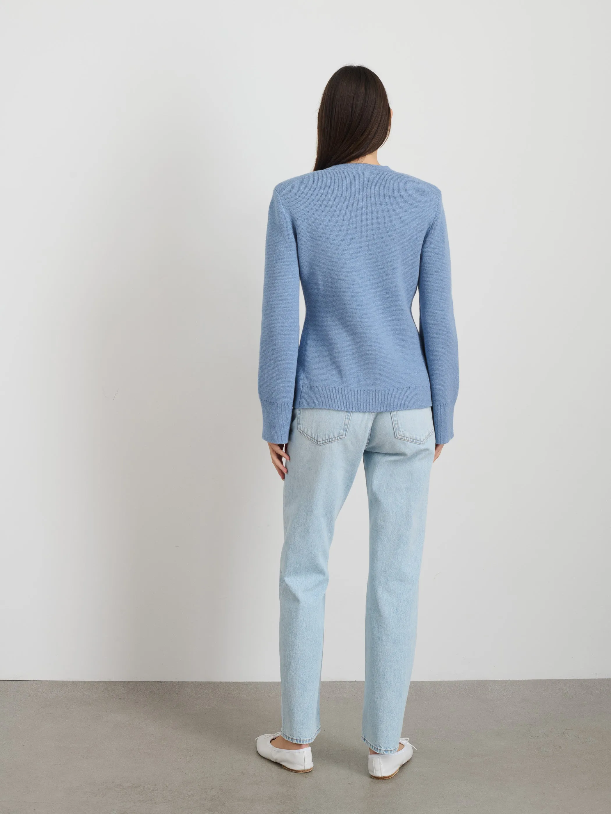 Provence Sweater Jacket In Cotton Cashmere sold by Alex Mill product image thumbnail 5