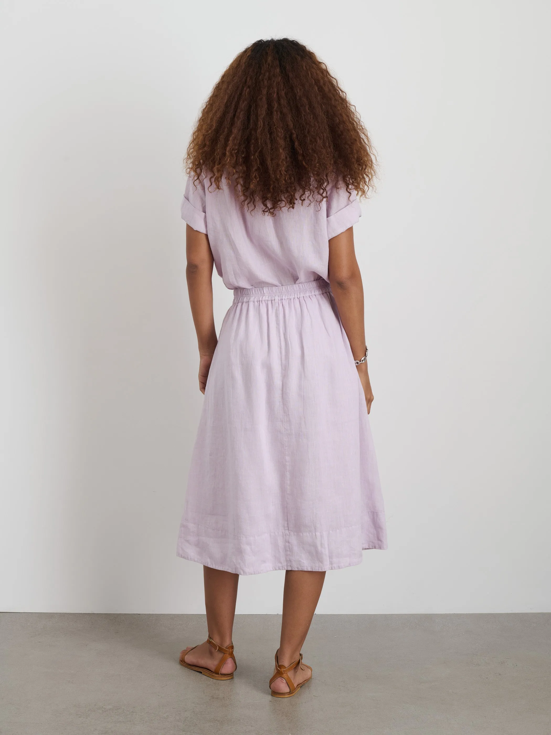 Maddie Skirt in Linen sold by Alex Mill product image thumbnail 5