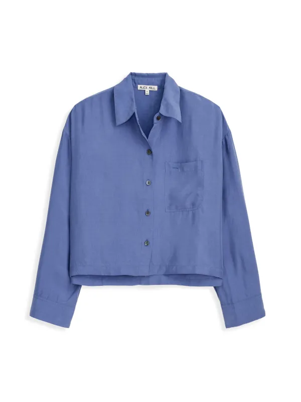 Gemma Top In Cupro sold by Alex Mill