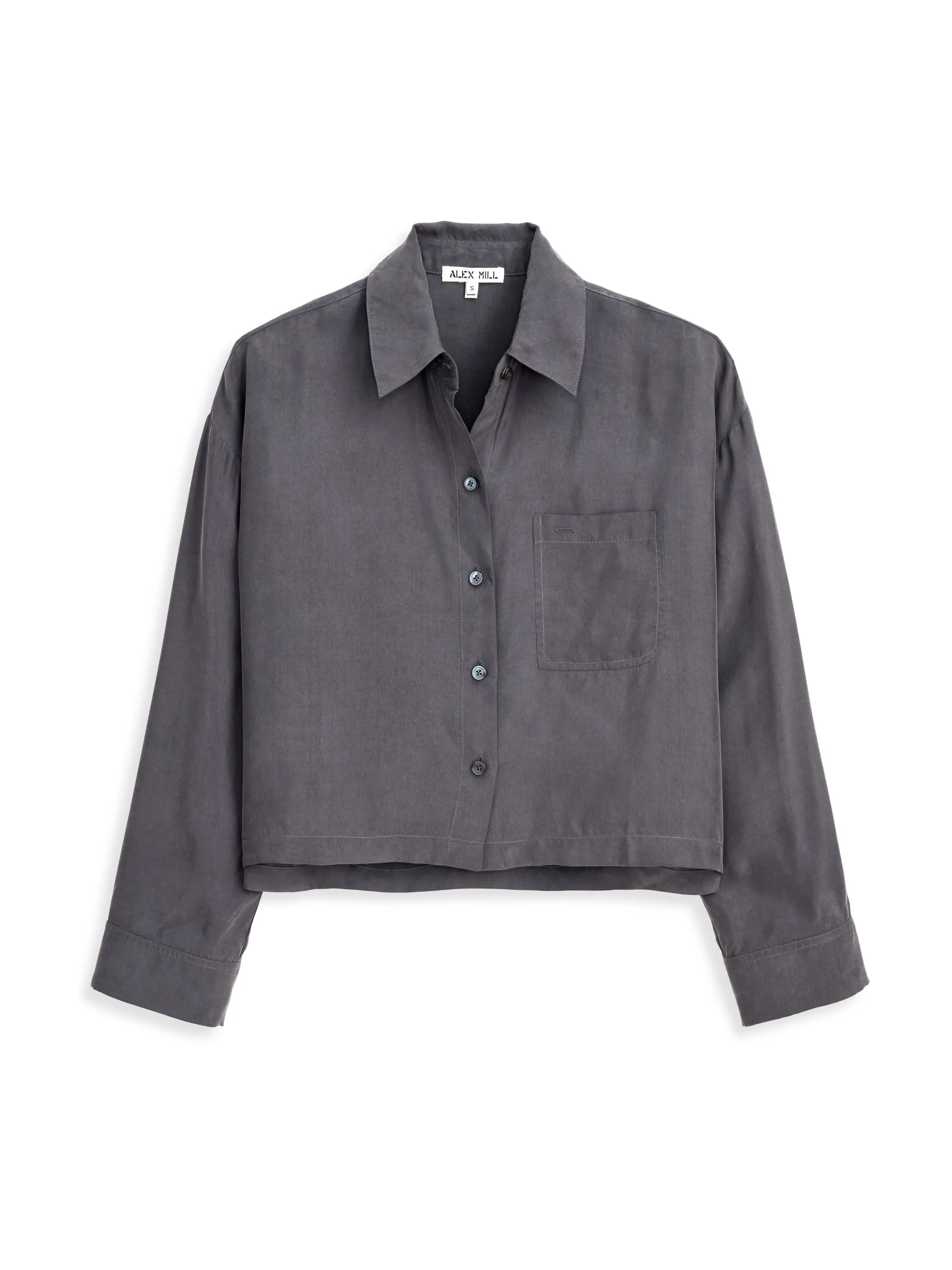 Gemma Top In Cupro sold by Alex Mill