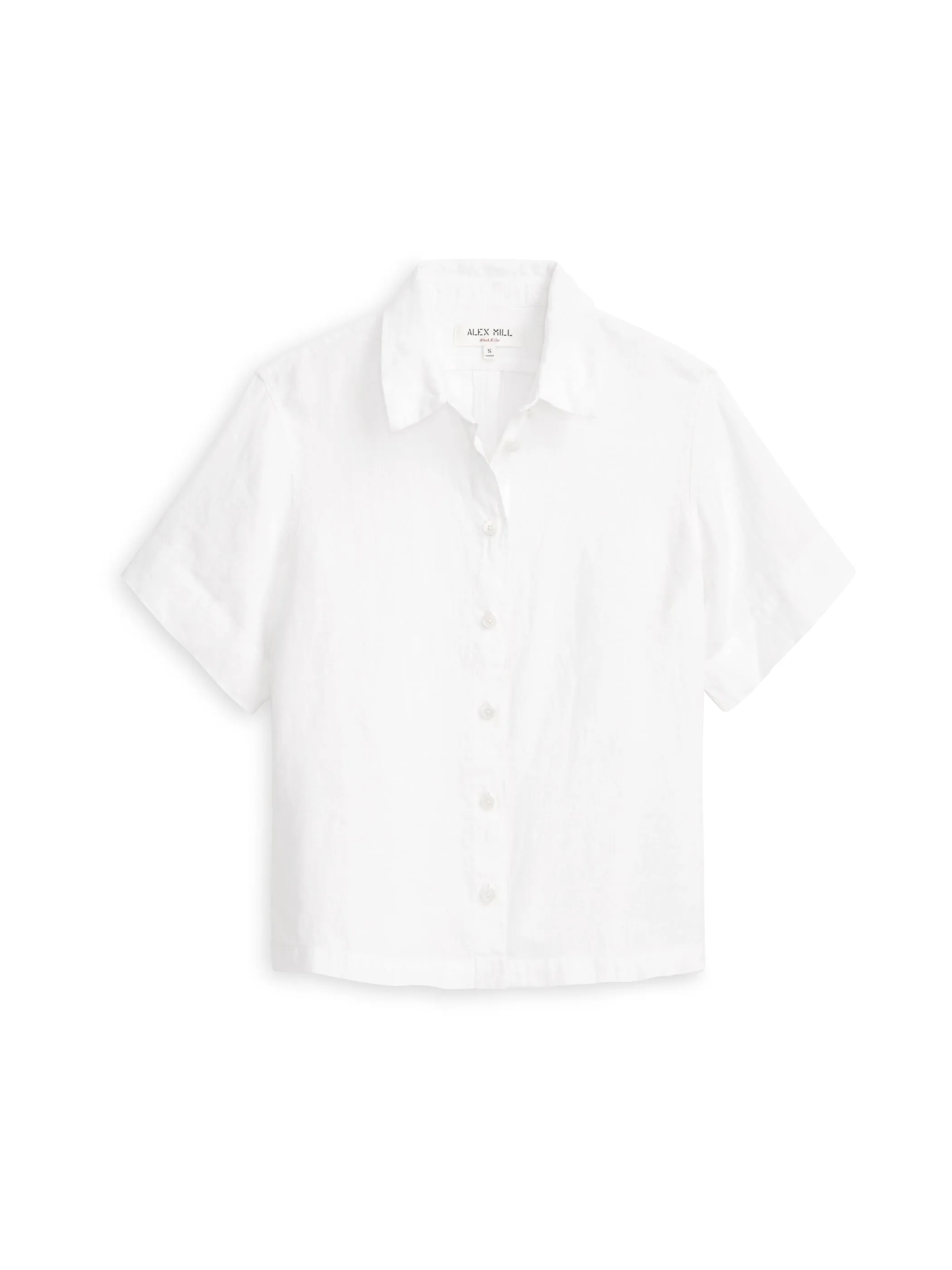 Maddie Shirt In Linen sold by Alex Mill