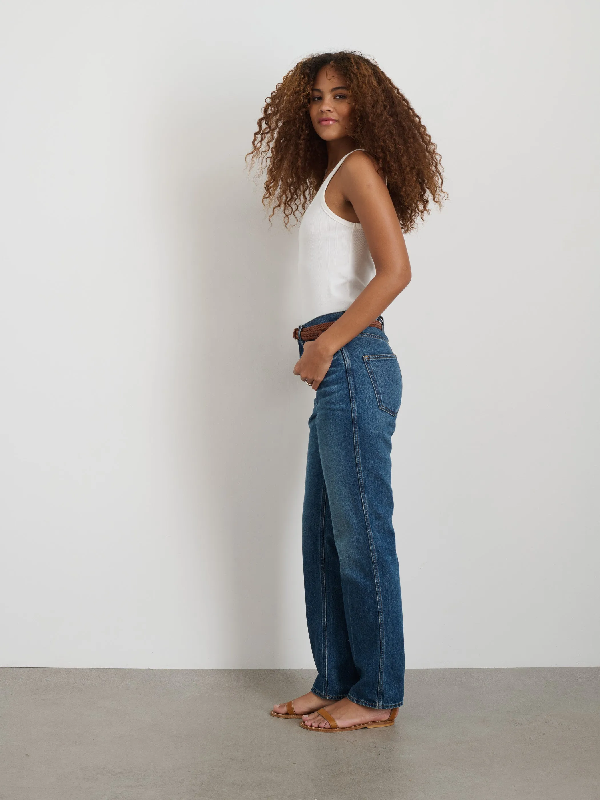 365 Ribbed Tank sold by Alex Mill product image thumbnail 4