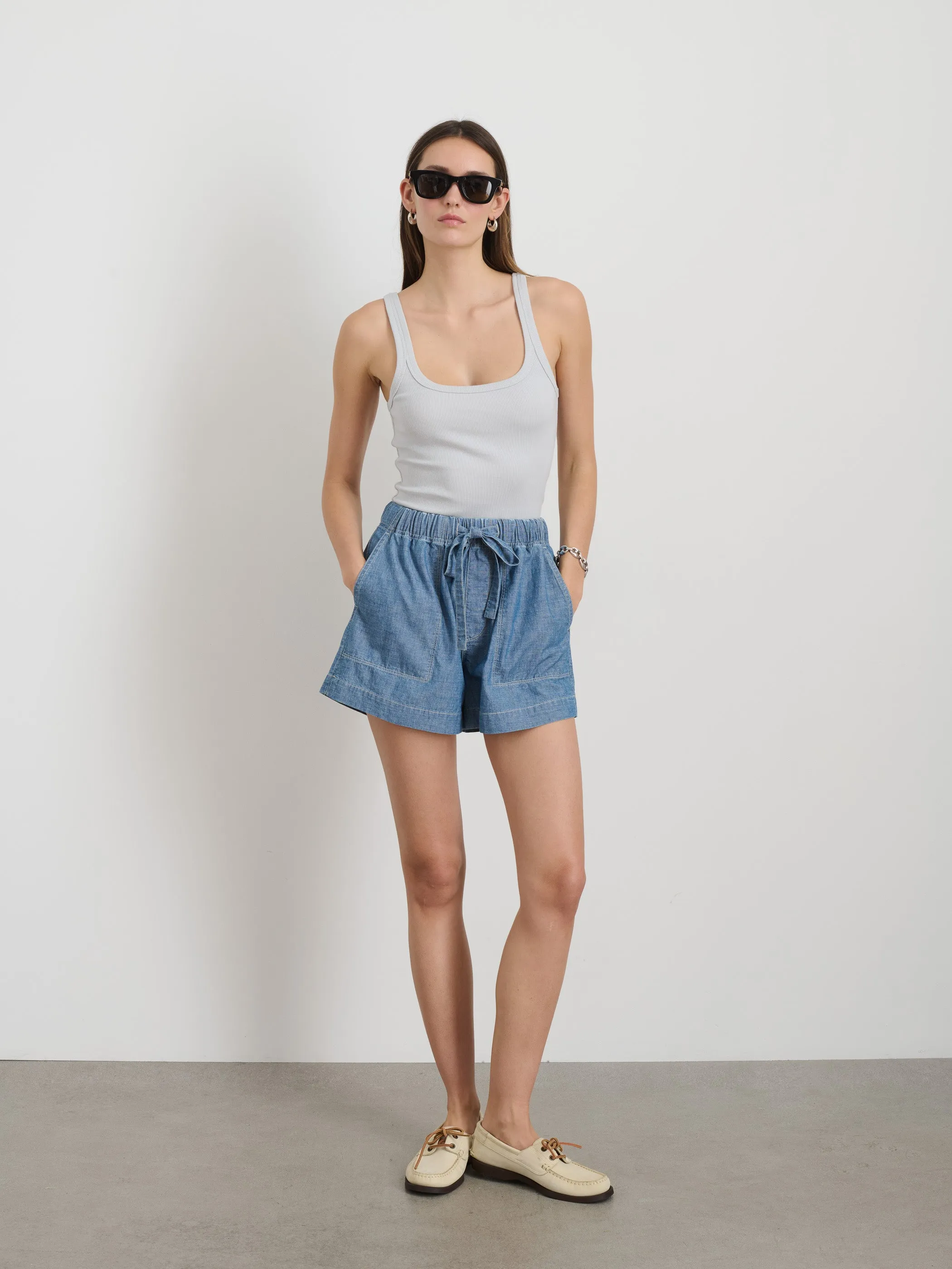 365 Ribbed Tank sold by Alex Mill product image thumbnail 3