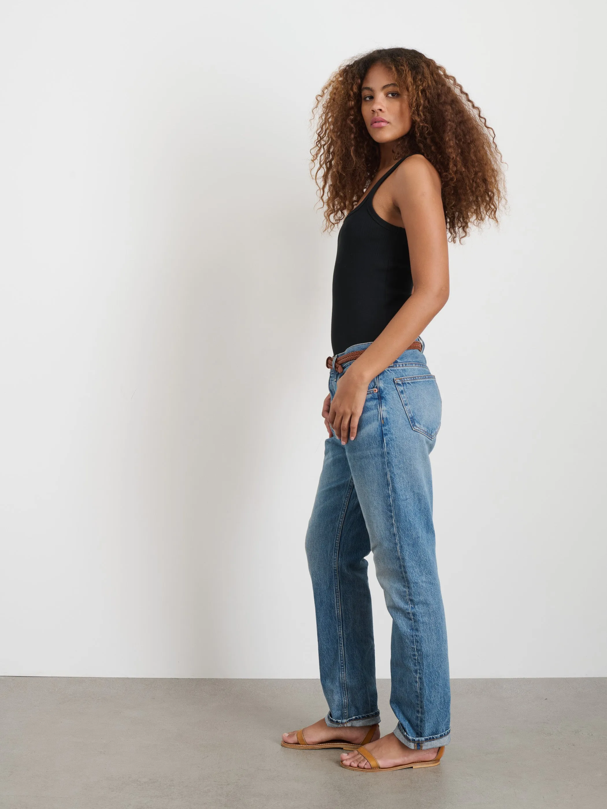 365 Ribbed Tank sold by Alex Mill product image thumbnail 4