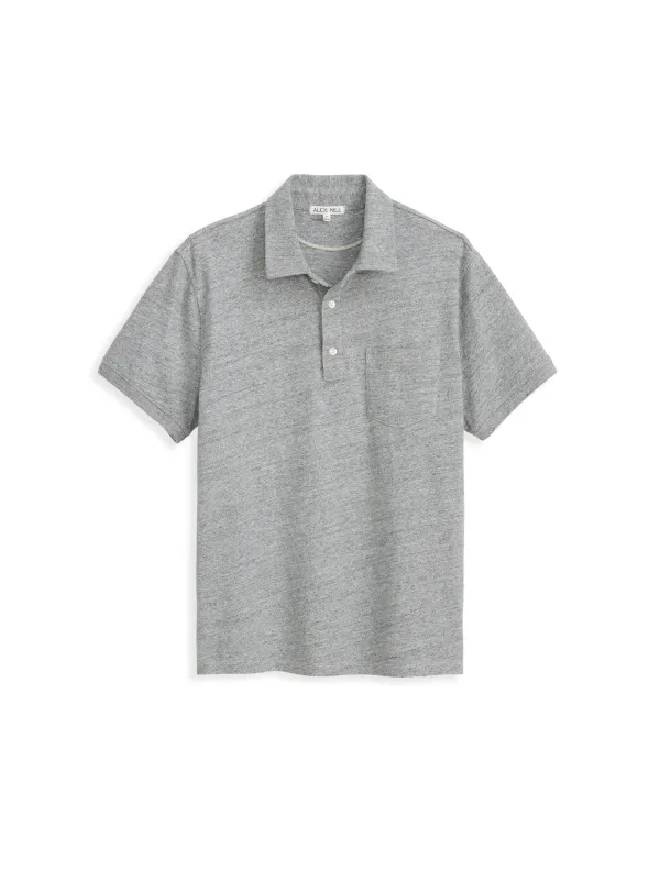 Standard Polo In Slub Cotton sold by Alex Mill