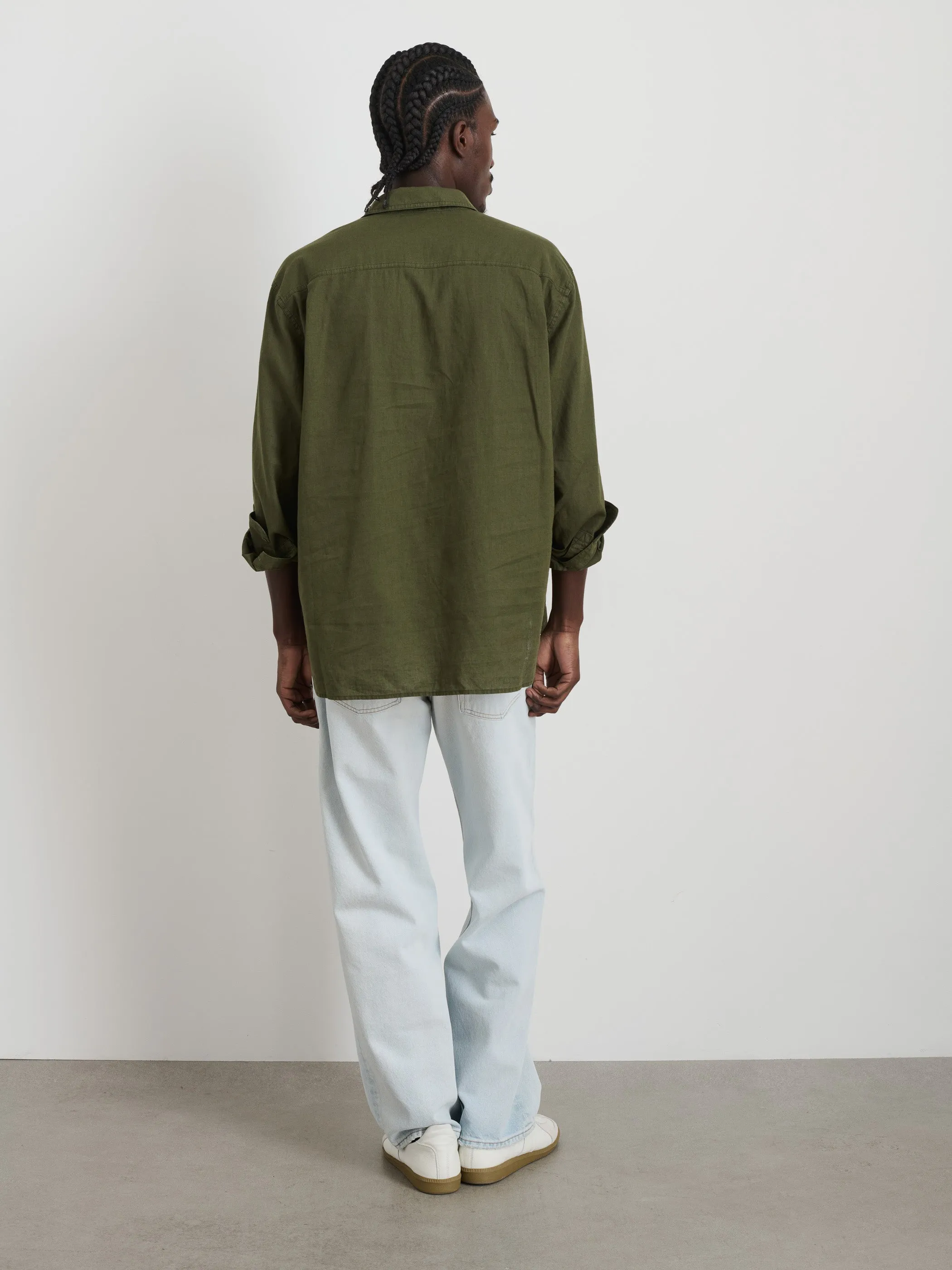 Carter Popover In Cotton Linen sold by Alex Mill product image thumbnail 5