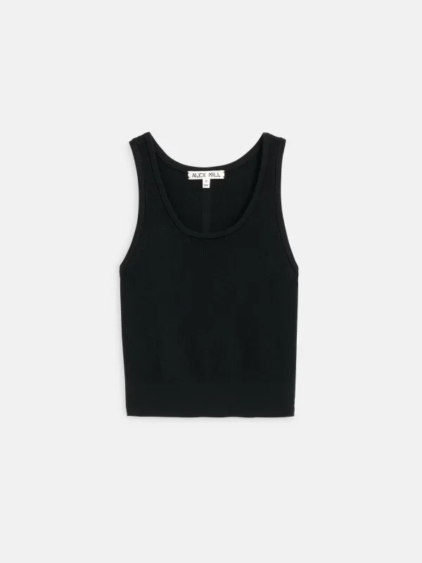 Ava Cropped Tank in Extrafine Merino Wool sold by Alex Mill