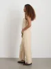 Soho Scoop Vest In Linen Cotton sold by Alex Mill
